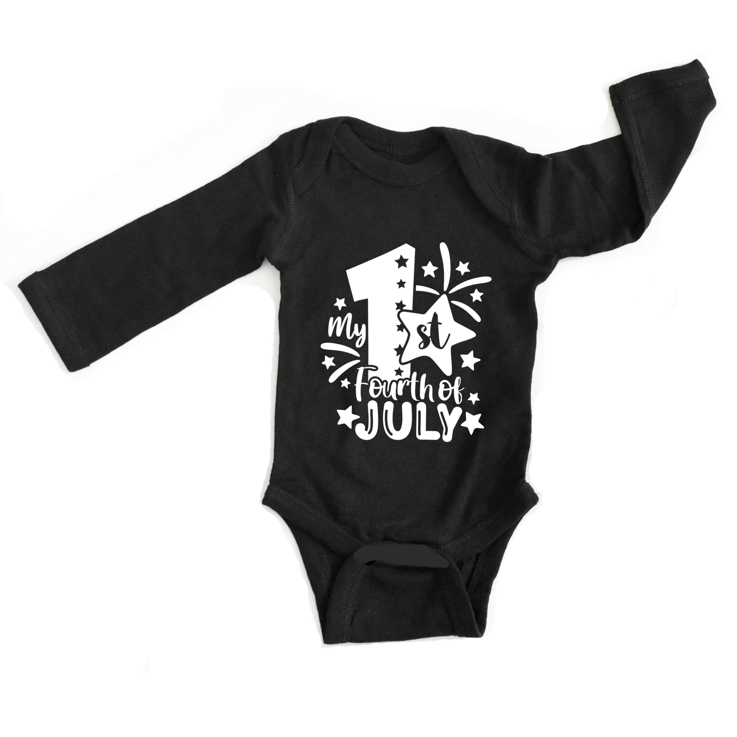 The Juniper Shop - My 1st Fourth Of July Baby Long Sleeve Bodysuit