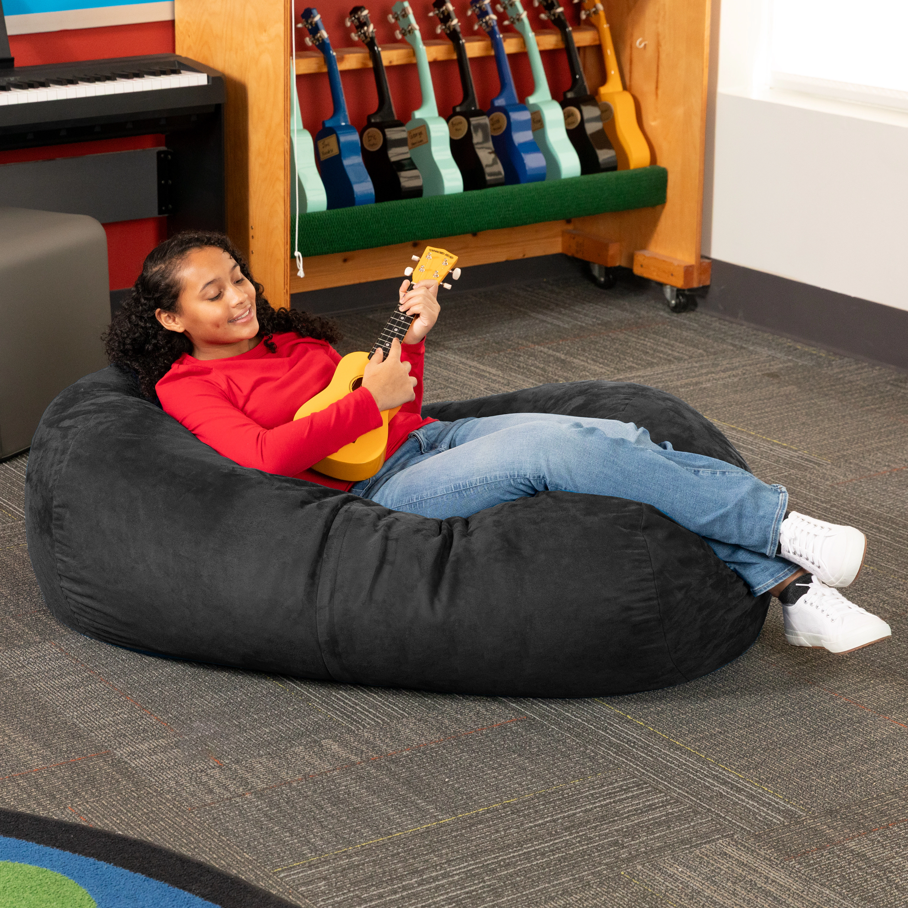 Jaxx Sofa Saxx 4-foot Bean Bag Lounger