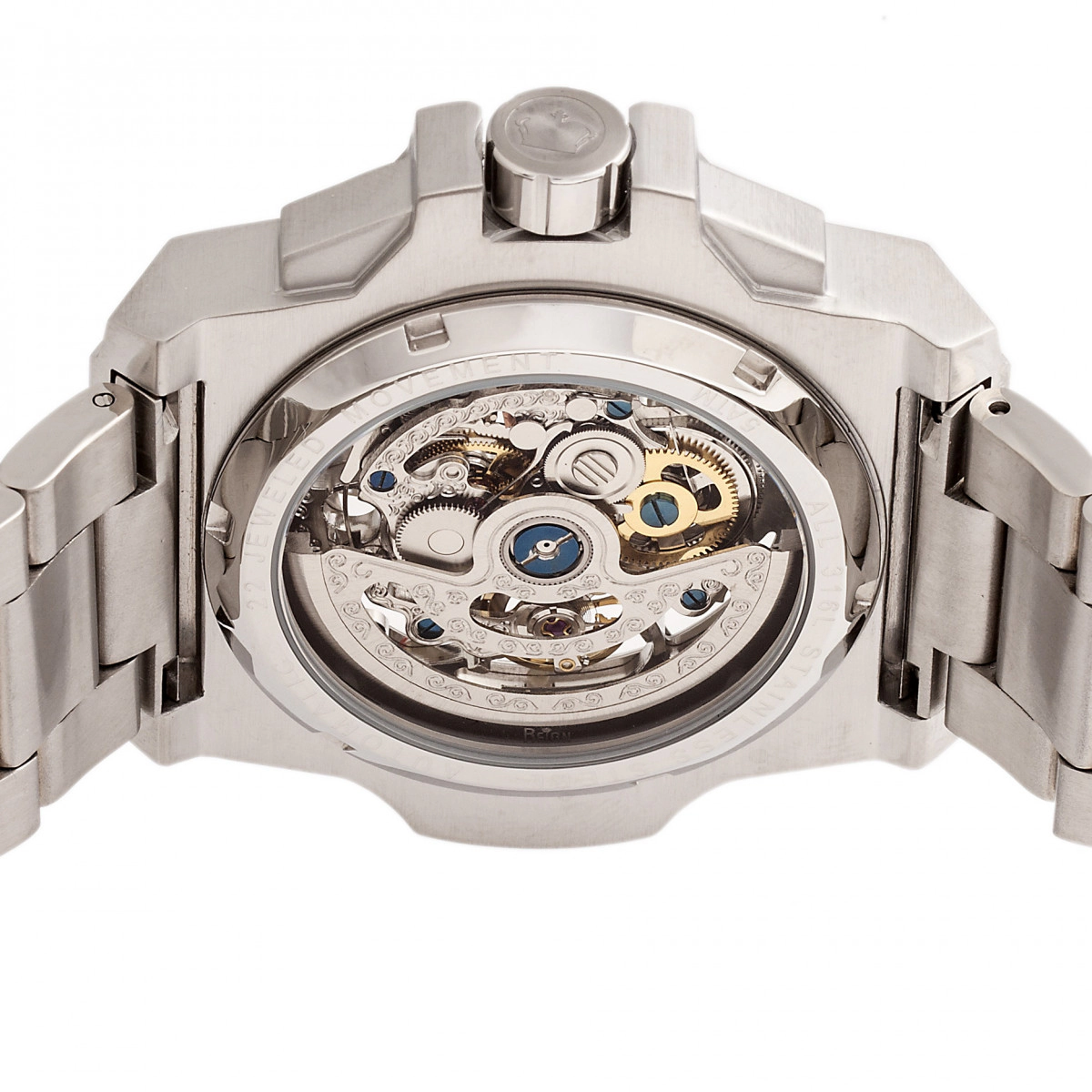 Reign Commodus Automatic Skeleton Bracelet Watch
