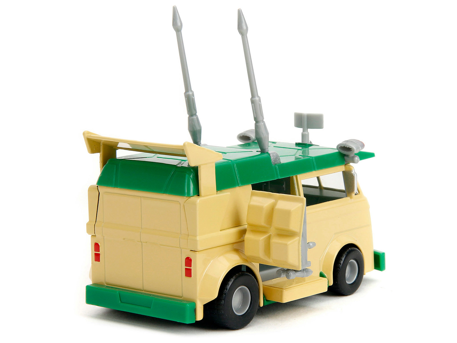 Jada Party Wagon Green and Beige "Teenage Mutant Ninja Turtles" "Hollywood Rides" Series Diecast Model Car by Jada