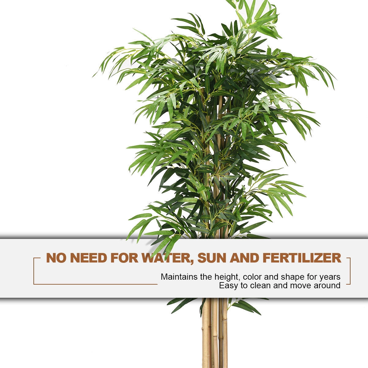 Slickblue Artificial Wicker Tree 60in Floor Standing Faux Plant Indoor Lobby Entryway