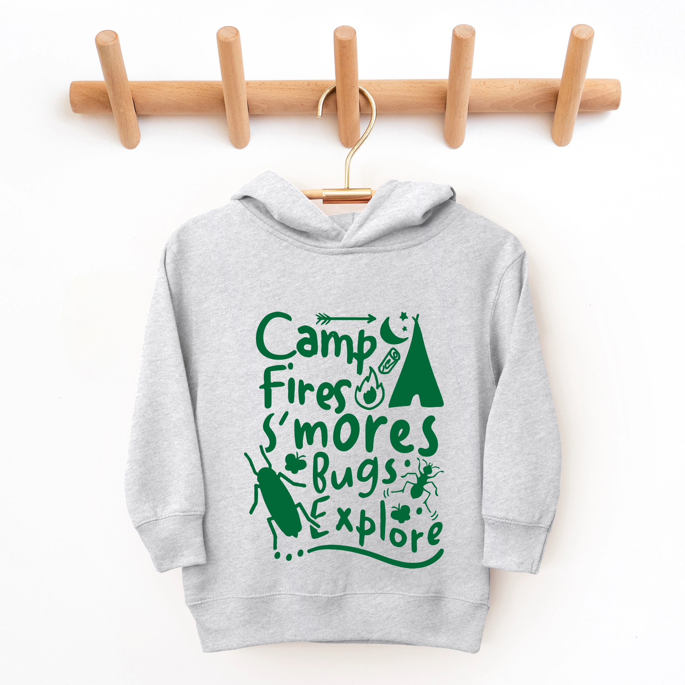 The Juniper Shop - Camp Fire S'mores Toddler Hoodie