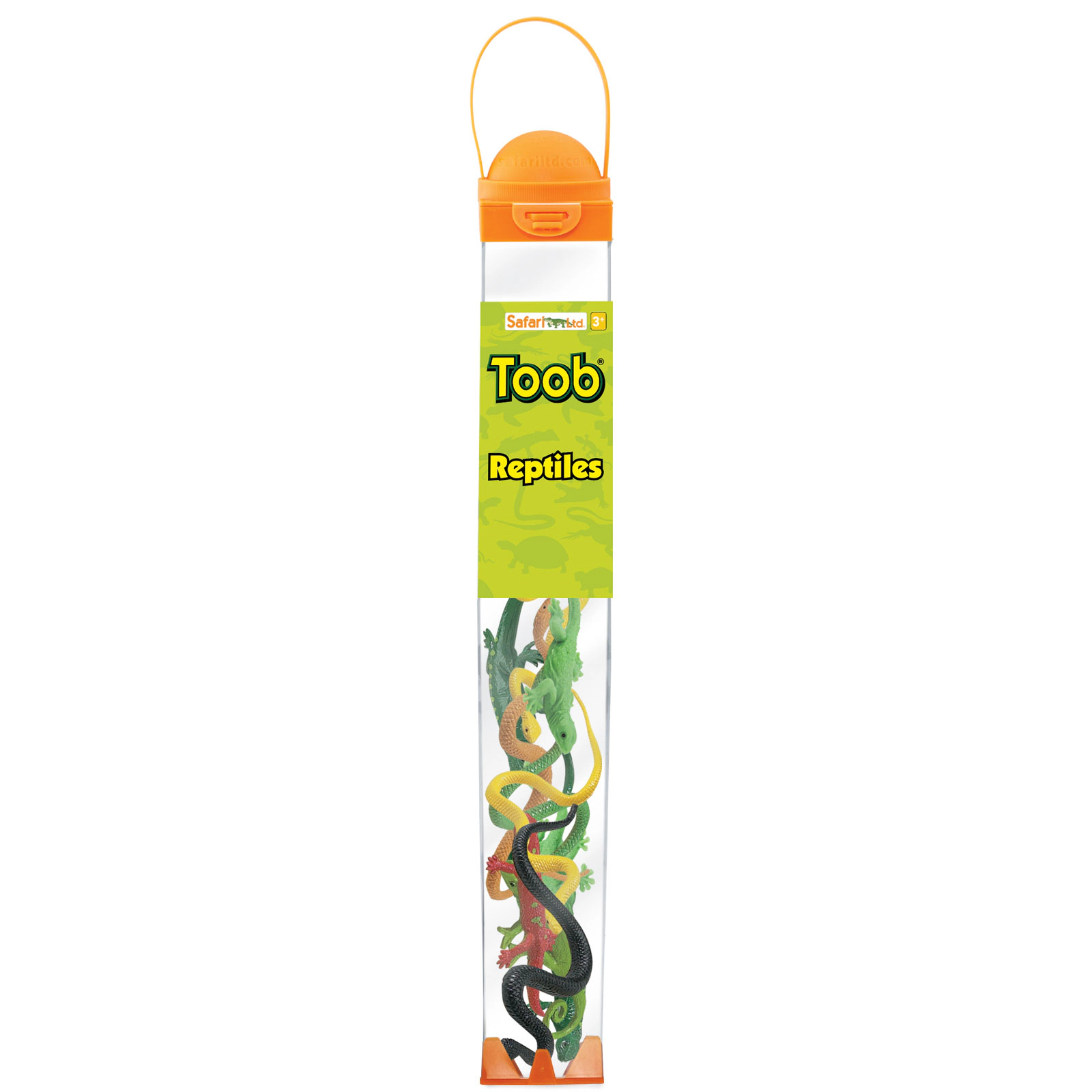Safari Ltd. - Reptiles TOOB - contains 15 Mini Figurines