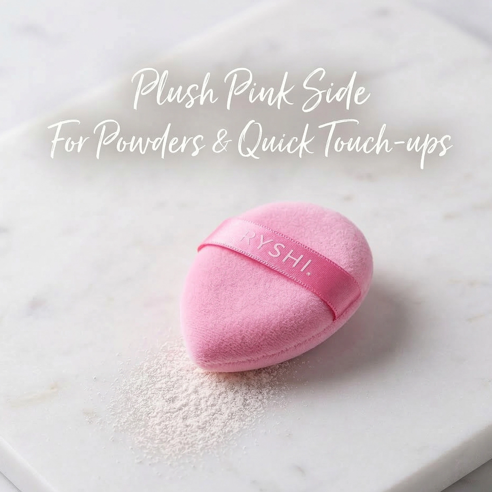 Pursonic Unisex Dual-Sided Makeup Sponge – Reversible Beauty Blender for Applying & Blending