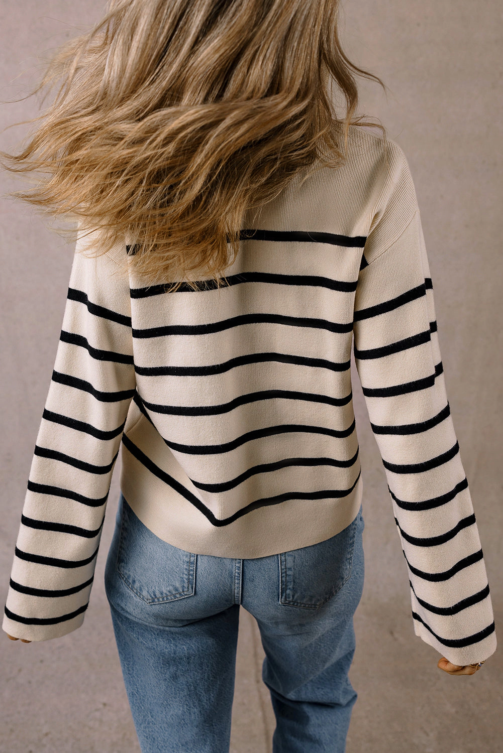 Threaded Pear Women's Genesis Pocket Buttoned Cardigan Sweater