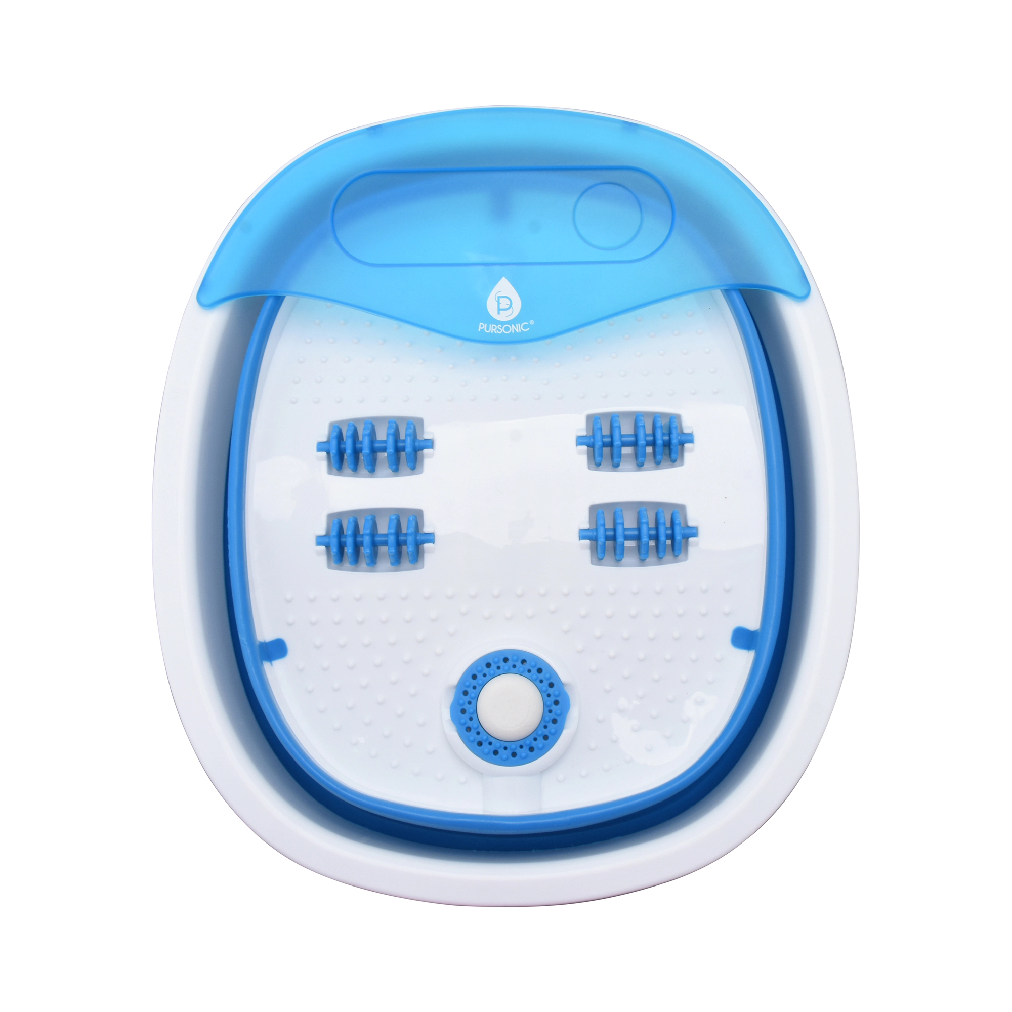 Pursonic Unisex Portable Collapsible Wireless Foot Spa Massager