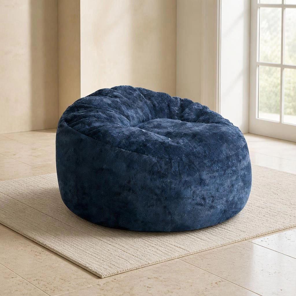 GOODSILO Comfortable Soft Flannelette Bean Bag Chair