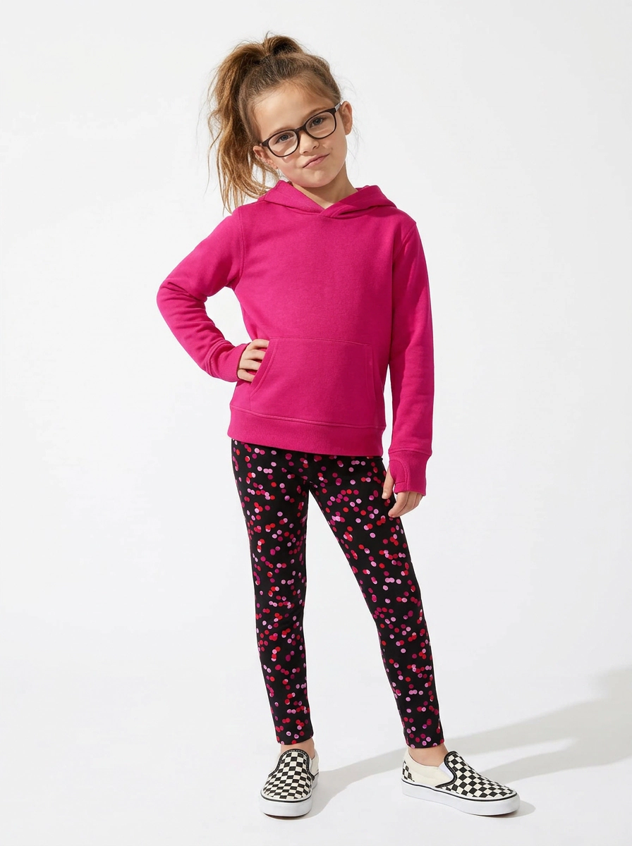 Rockets of Awesome Confetti Dot Legging for Girls