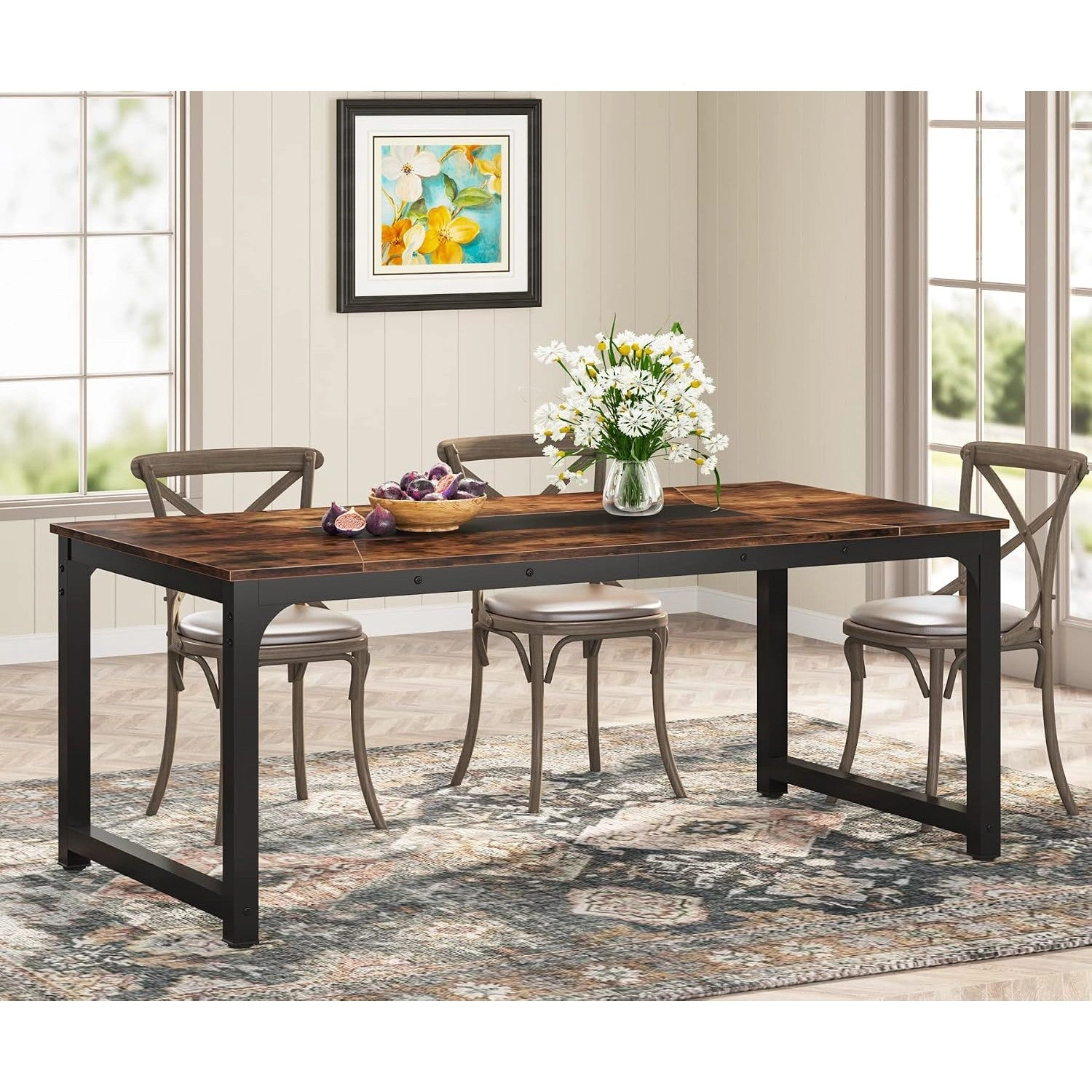 Tribesigns Modern Computer Desk Large Office Desk Computer Table