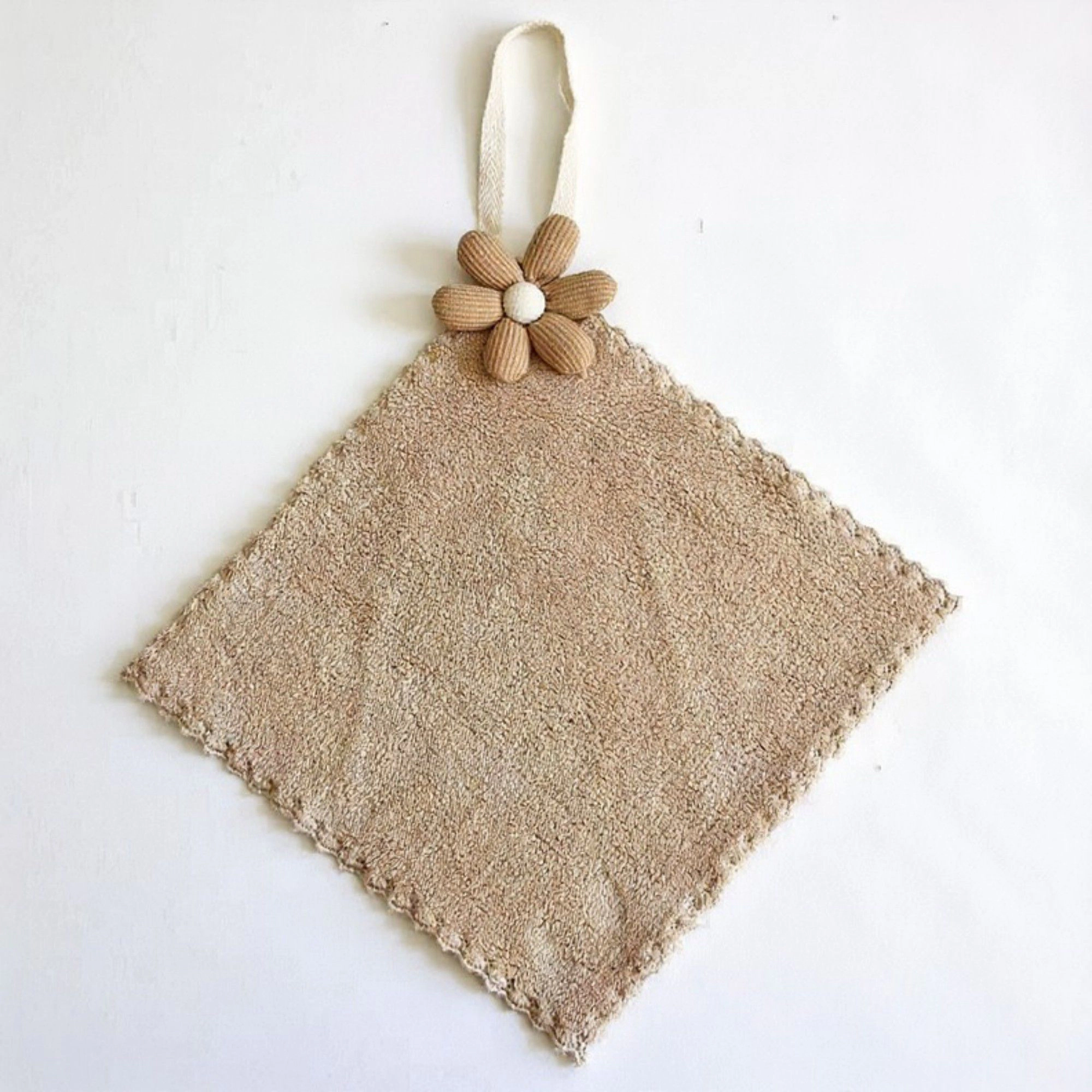 Alilang Unisex Soft Absorbent Hanging Washcloths 3 Pack Reusable Textured Cleaning Cloths