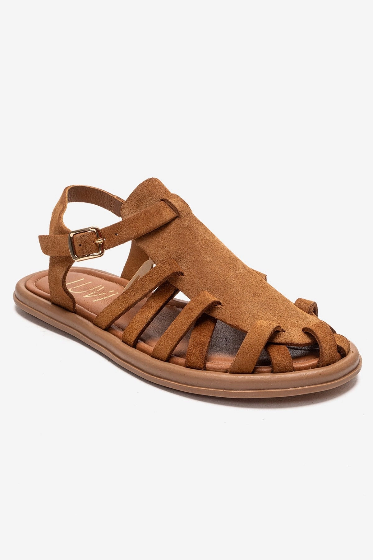 Forever & Always Womens Alone Leather Gladiator Sandals