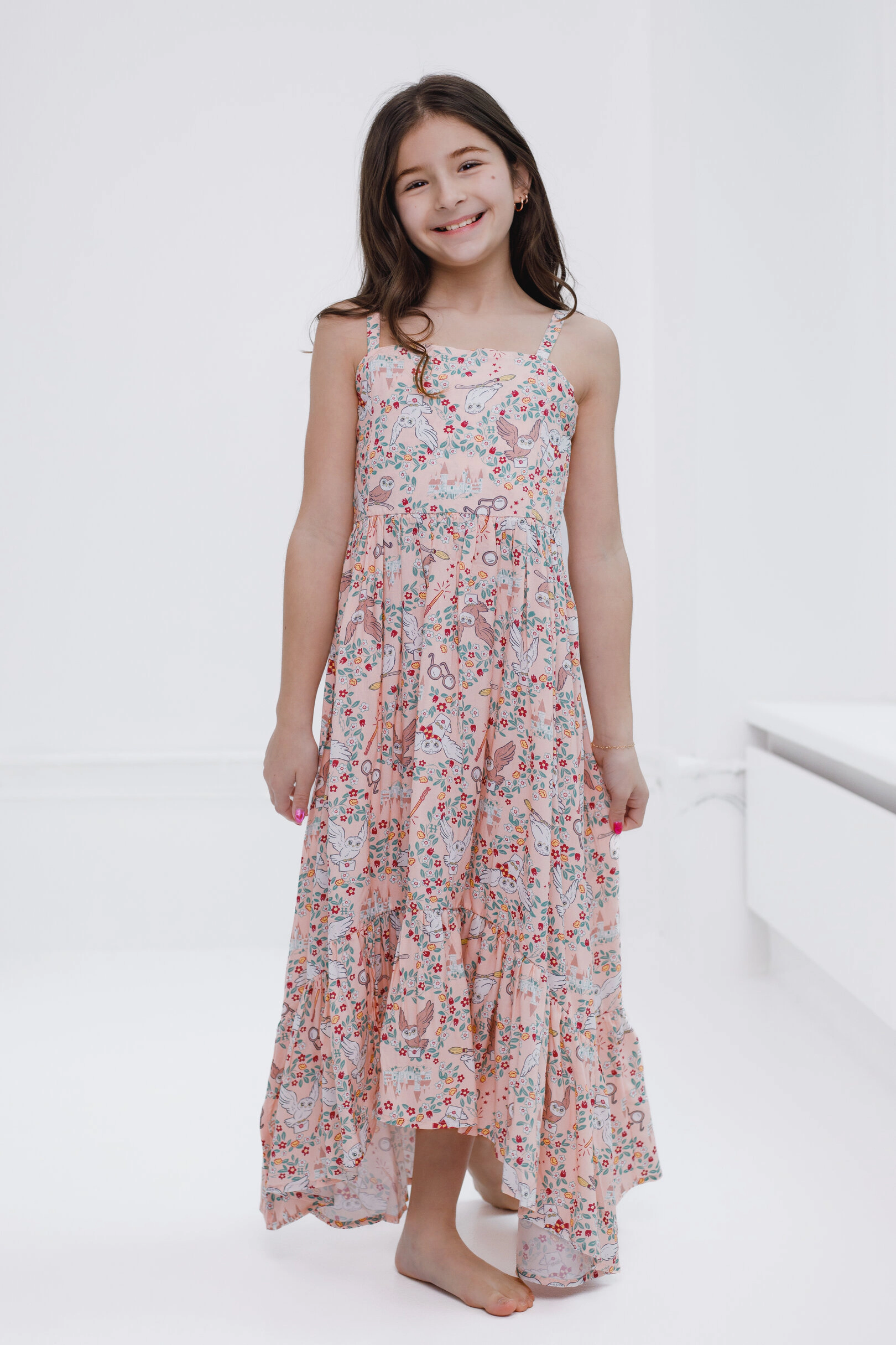 Harry Potter Girls' Sleeveless Maxi Dress