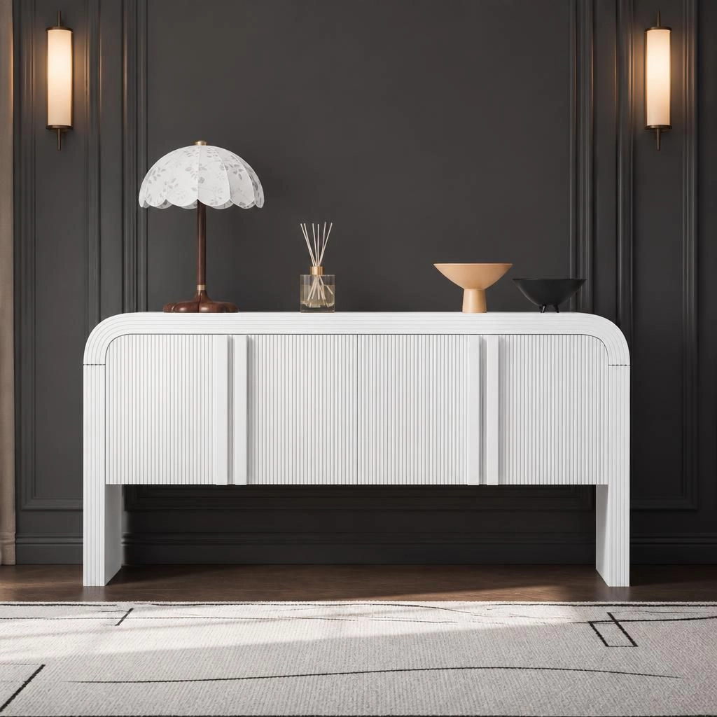 GOODSILO Practical Freestanding Spacious Storage Cabinet