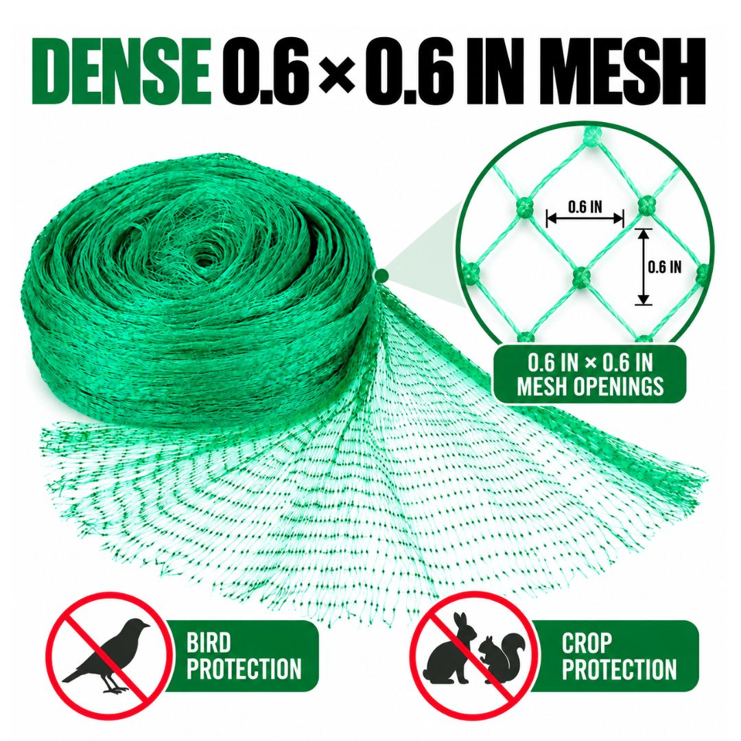 Heavy-Duty Anti-Bird Plant Protection Net
