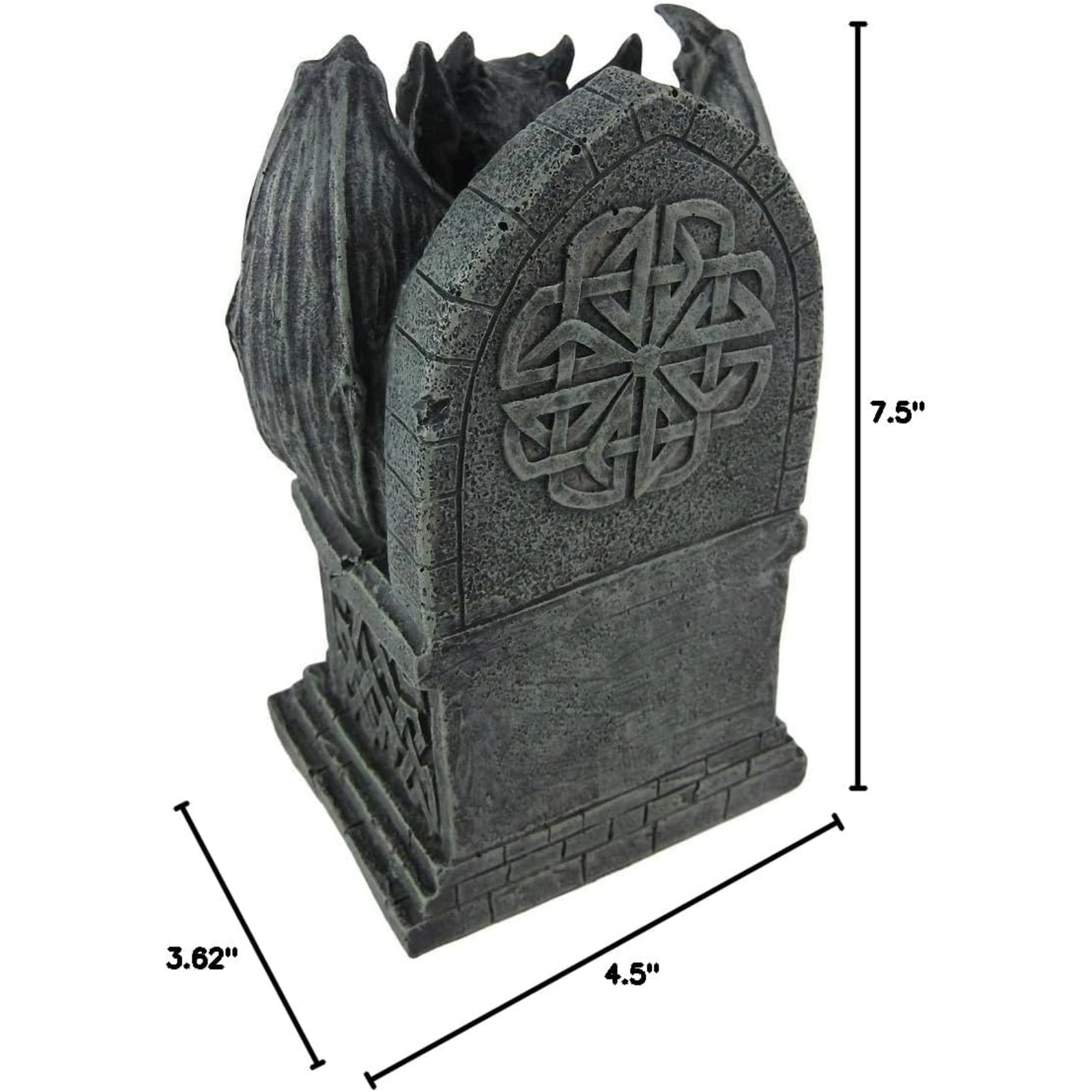 Pacific Giftware The Thinker Medieval Gargoyle Statue Resin Gothic Figurine 7.5 inch