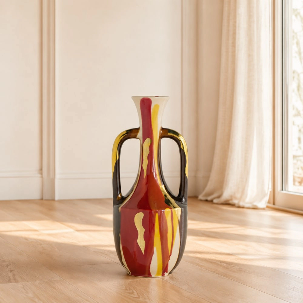 Toemoa Decorative Ceramic Accent Vase