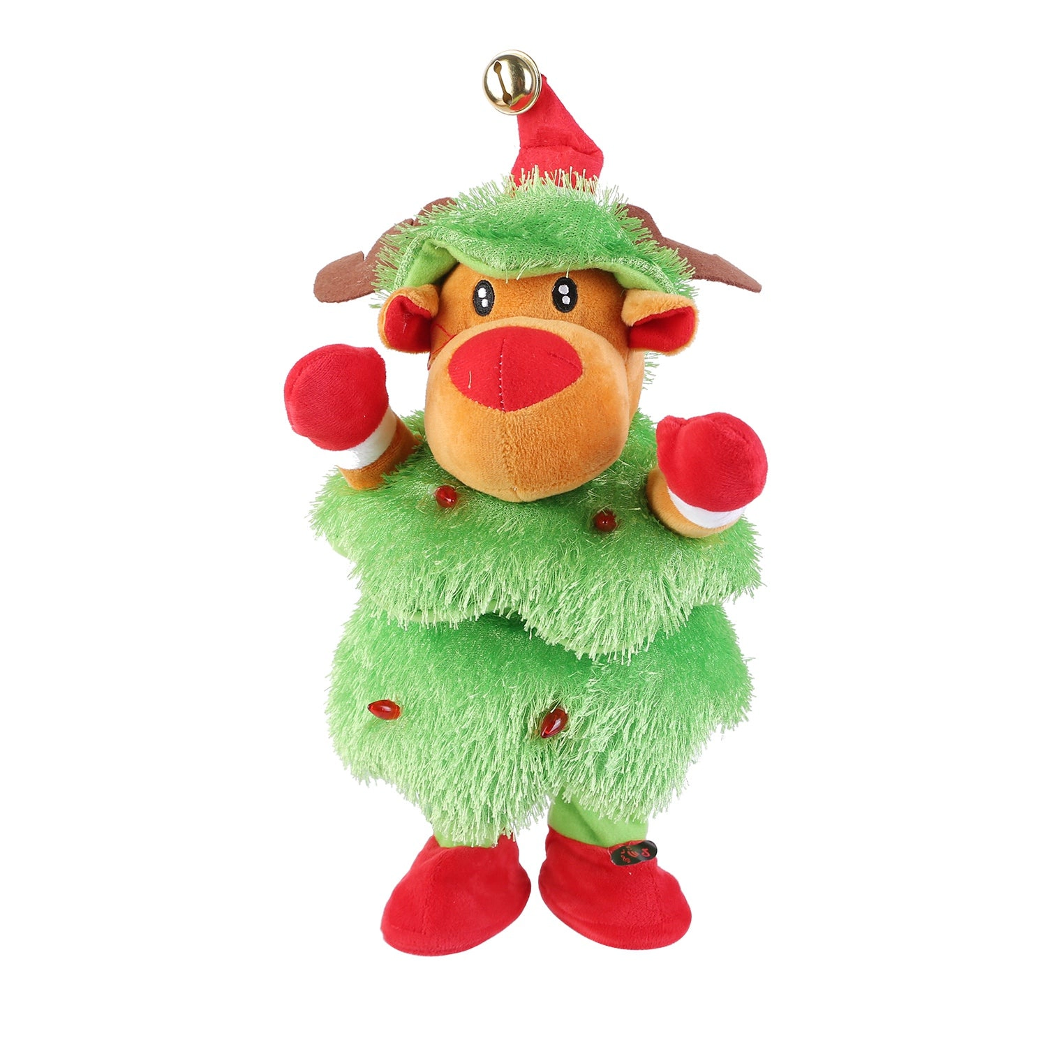 GBruno Interactive Dancing Singing Plush Elk Toy