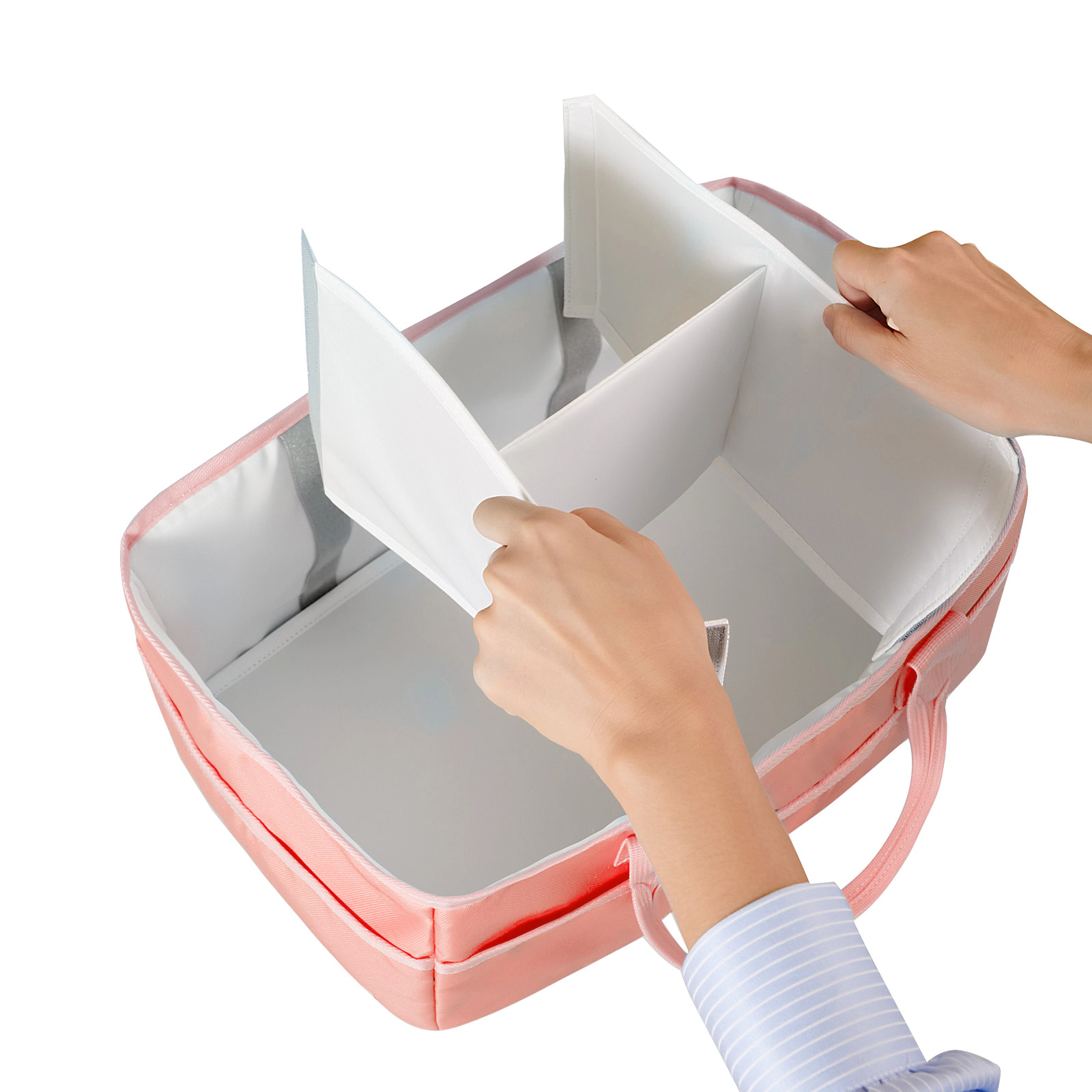 SUNVENO Portable Diaper Caddy Organizer