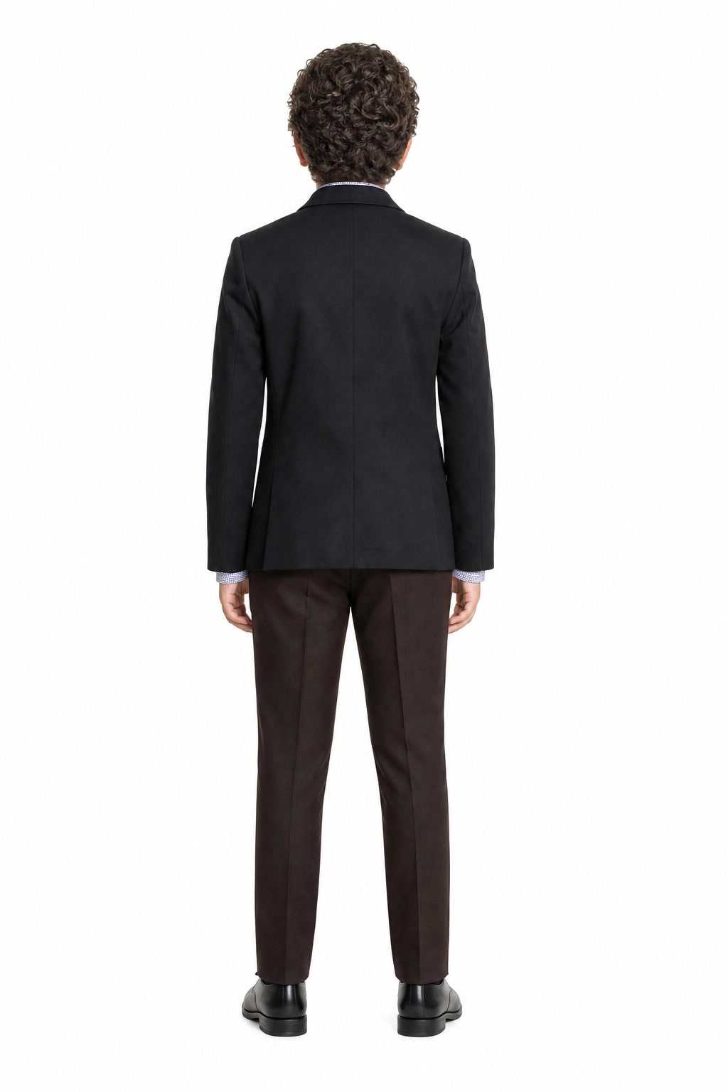 Elie Balleh Boys Slim Fit Knit Jersey Blazer