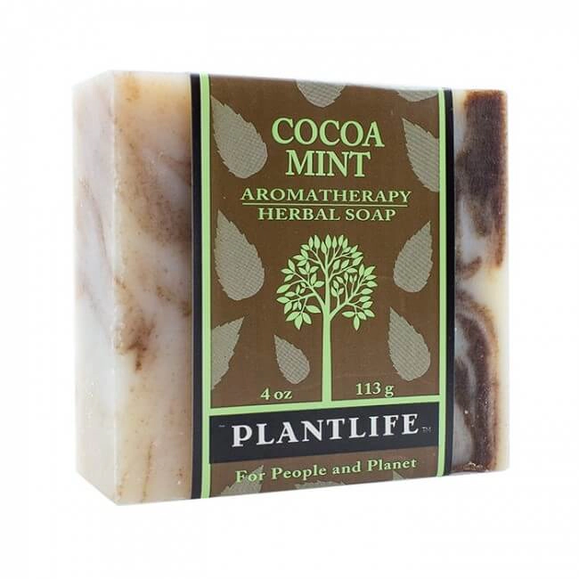 Plantlife Cocoa Mint Aromatherapy Herbal Soap