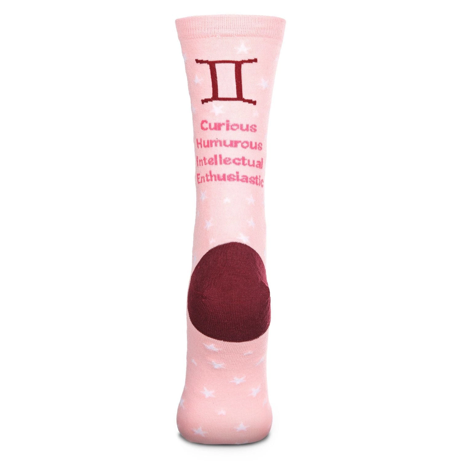 MeMoi Women's Gemini Zodiac Sign Crew Socks