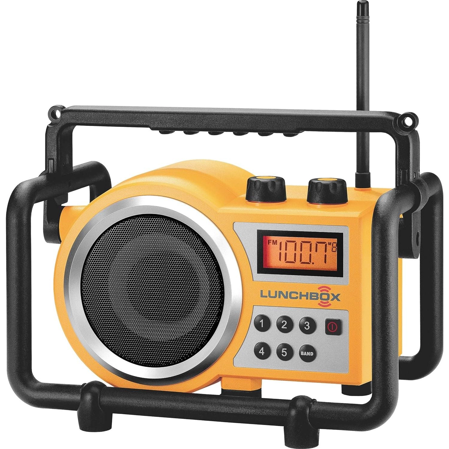 SANGEAN LB-100 Rugged Pocket AM/FM Radio, Yellow