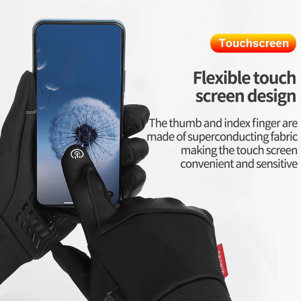 Wardrobe Whimsy Touchscreen Winter Warm Gloves Cycling Driving Skiing Cold Weather