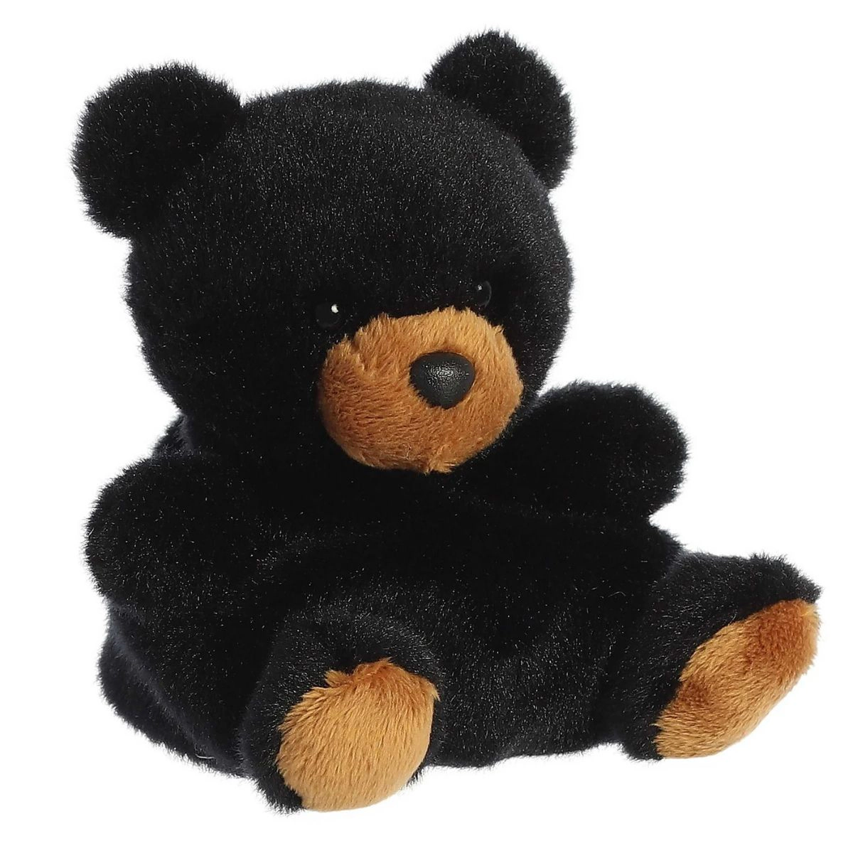 Aurora Palm Pals Sleepy Black Bear 5-Inch Stuffed Animal Plush
