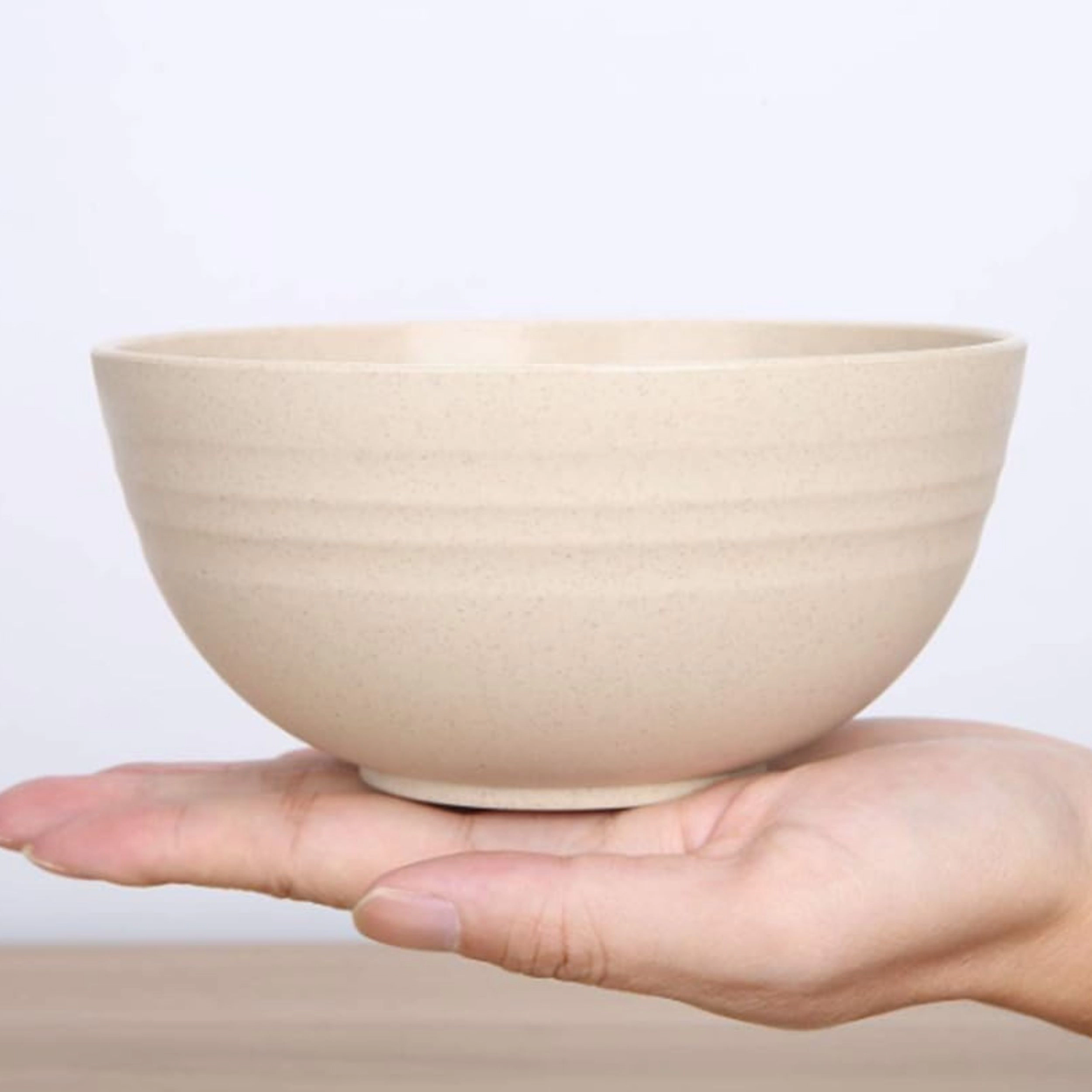 Stock Preferred 24 oz Wheat Straw Cereal Bowls Set of 4
