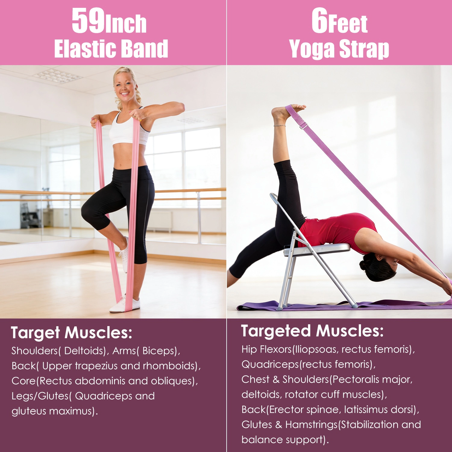 GBruno 14-Piece Pilates Ring Essentials Kit