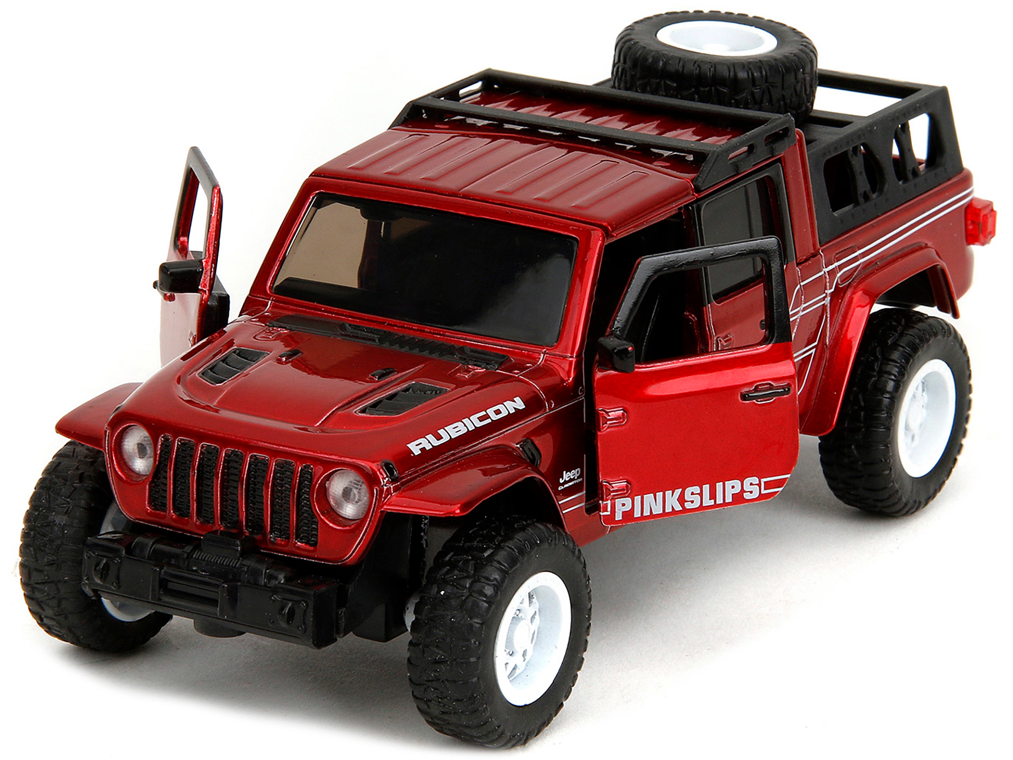 Jada 2020 Jeep Gladiator Pickup Truck Candy Red "Pink Slips" Series 1/32 Diecast Model Car by Jada