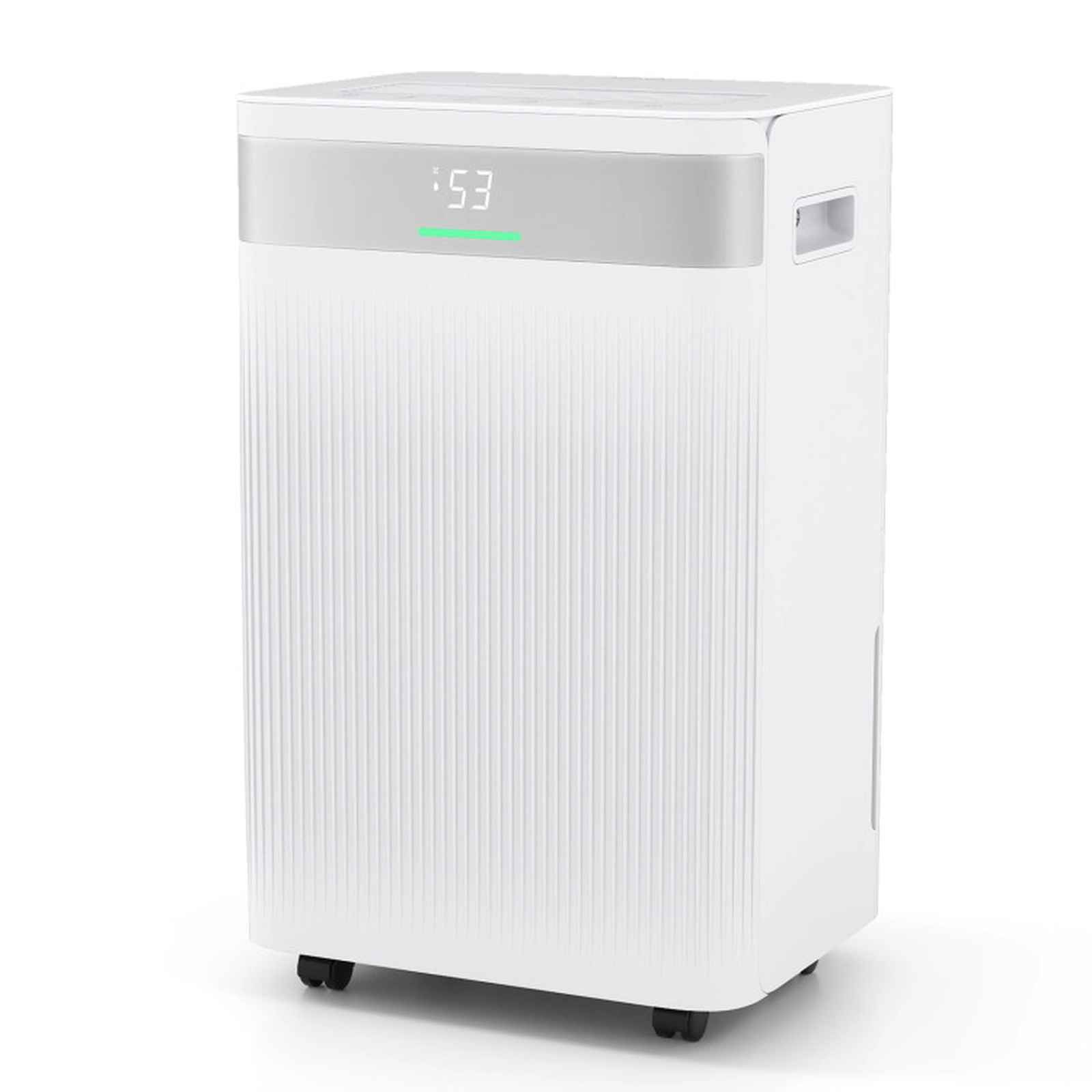 SUGIFT White 4500-Sq-Ft 54-Pint Dehumidifier with 3 Modes and 1.1-Gallon Tank 12-in W 9-in D 19.5-in H