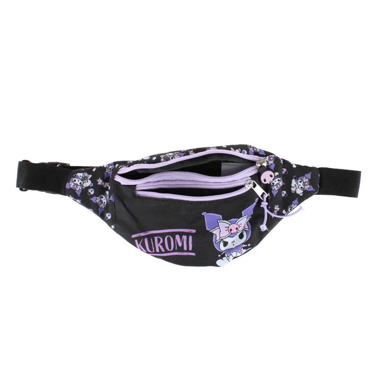 Textiel Trade Girls Sanrio Kuromi Waist Fanny Pack