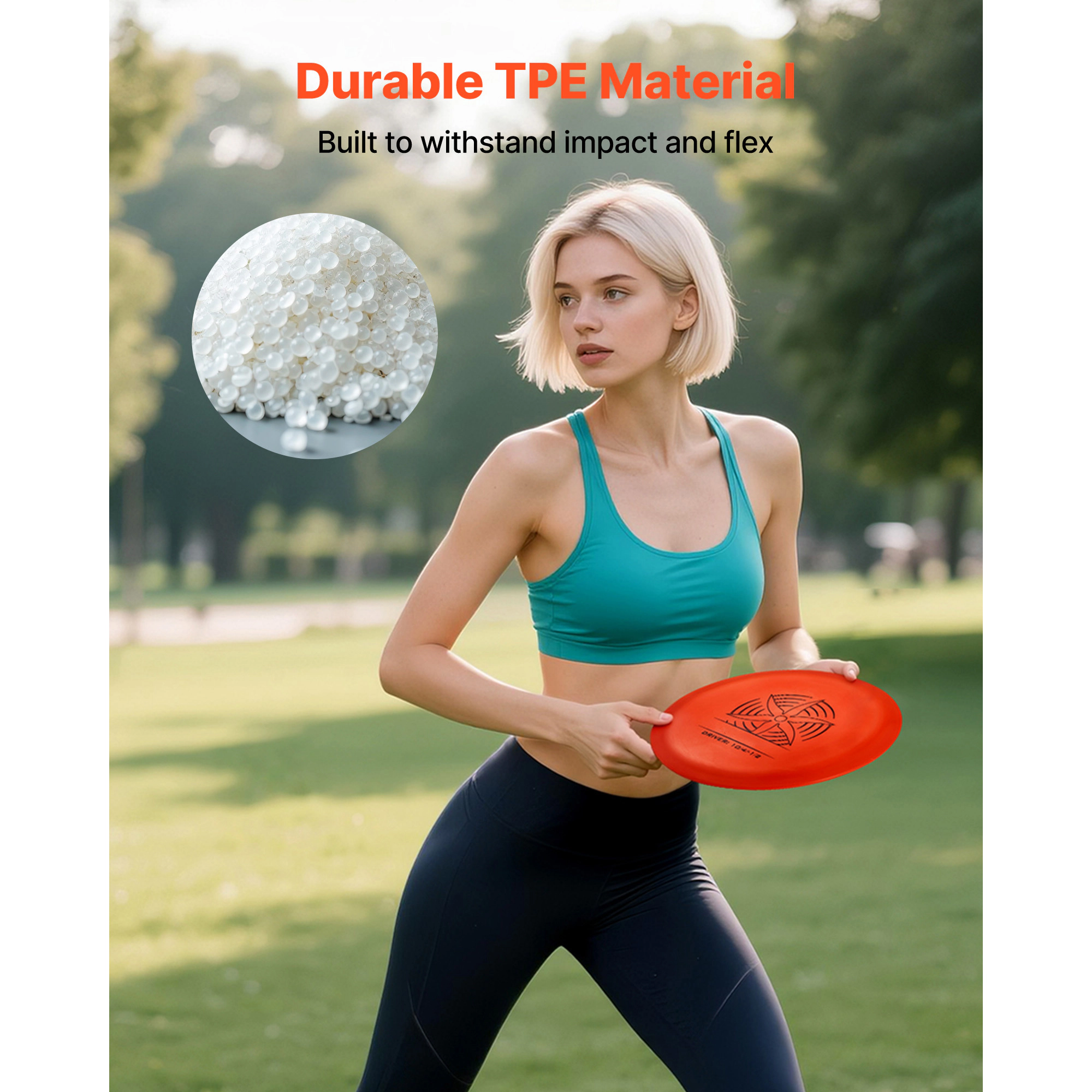 HONGGE Disc Golf Set Beginners Flying Discs Starter for with Putter Mid-Range Driver Mini Marker