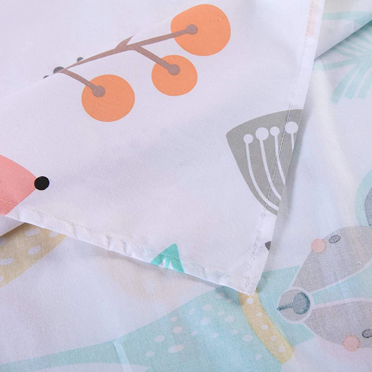 MarCielo 3/4 Piece Kids Deer Sheet Set, Soft Breathable Cotton Bedding