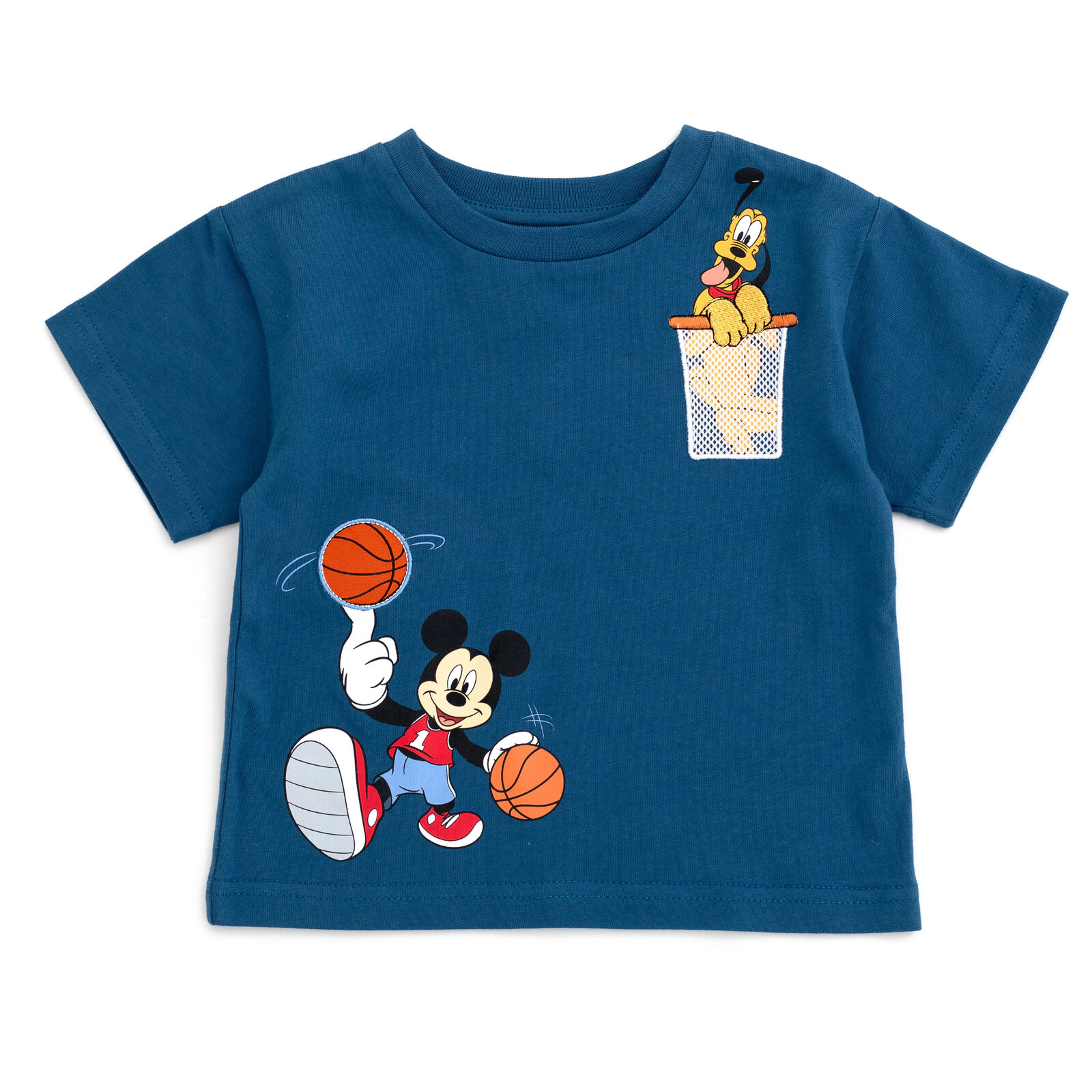 Disney Boys' T-Shirt and French Terry Shorts Set