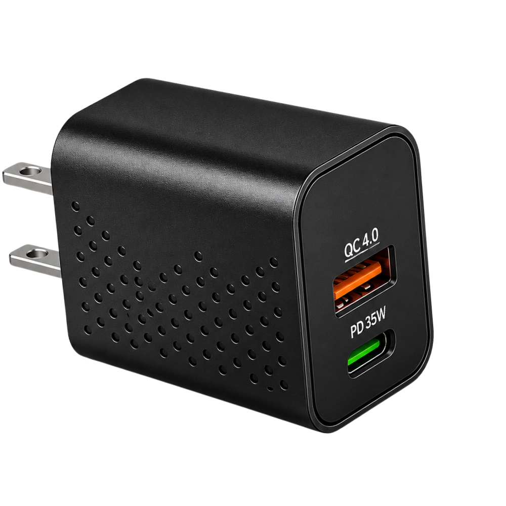 Qixxronics USB C Charger Block, 35W USBC Super Fast Charging Adapter for Samsung Galaxy S26/S25/S24 Ultra/S23/S22/S21/S20