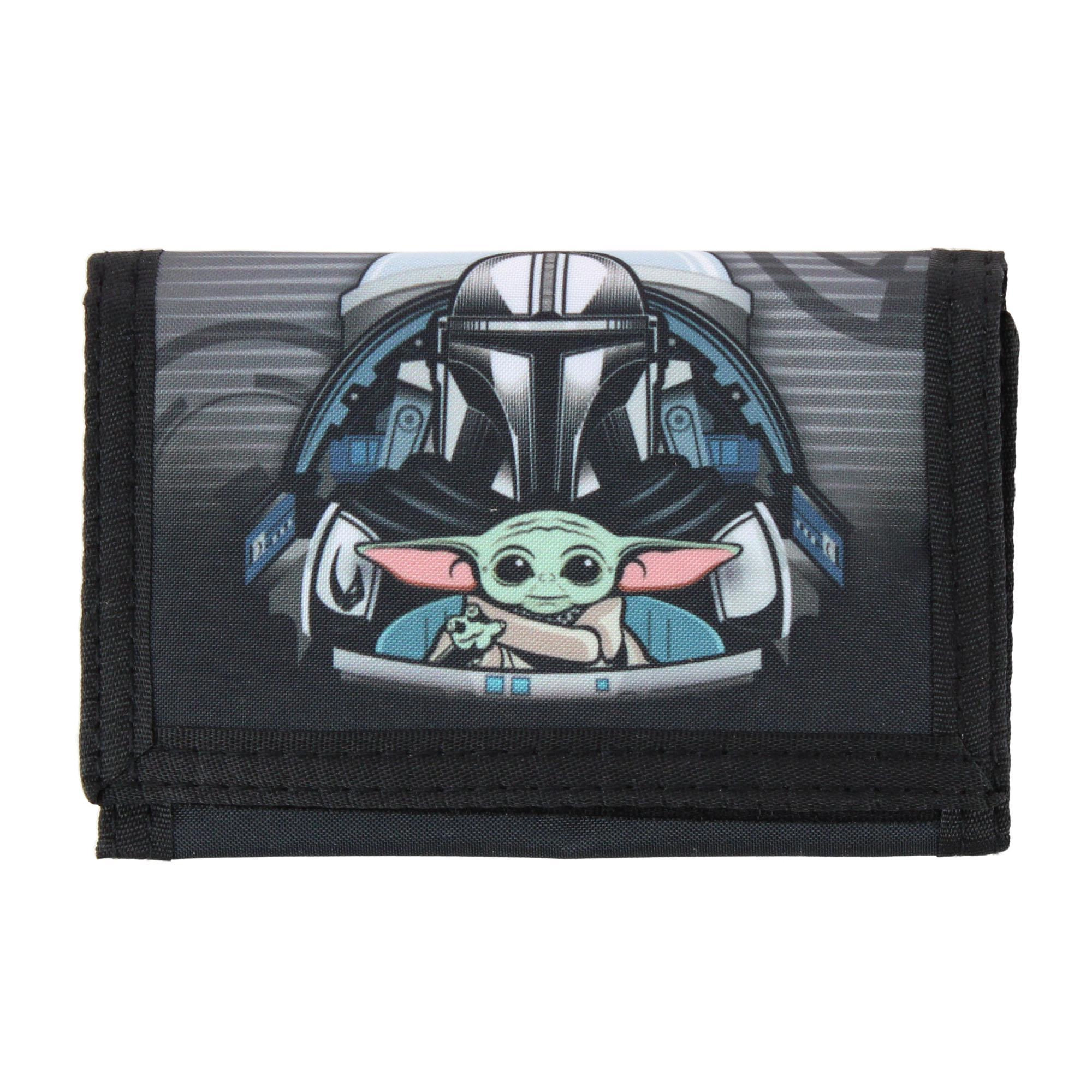 Textiel Trade Disney's Kid's Mandalorian & Grogu Tri-Fold Wallet