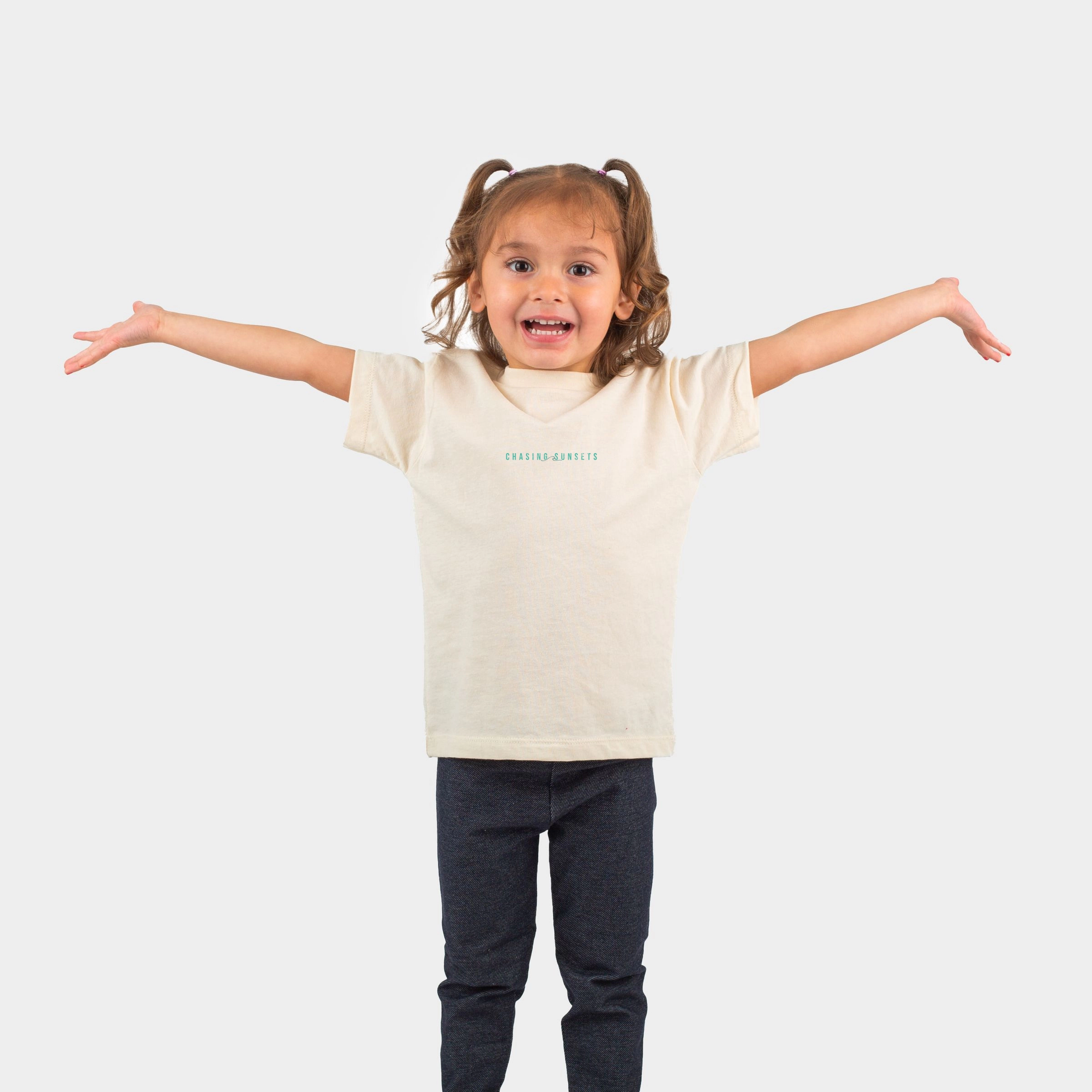 The Juniper Shop - Chasing Sunsets Waves Toddler Short Sleeve Graphic T-Shirt