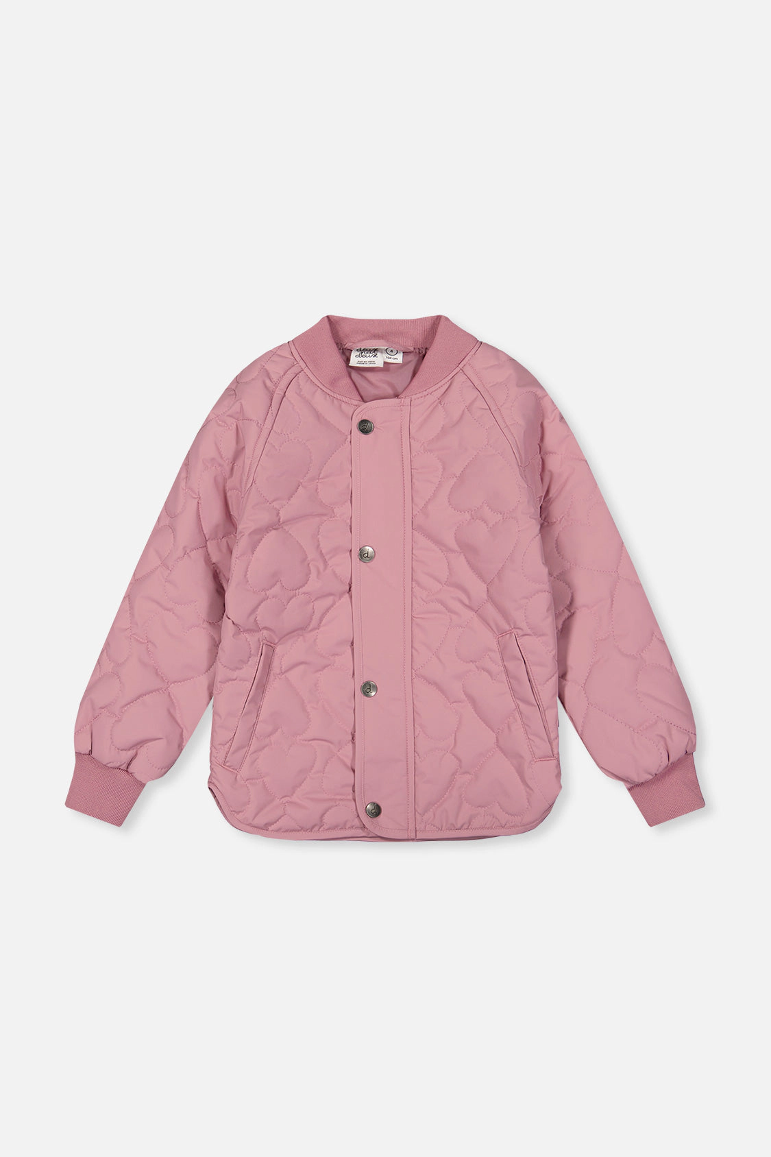Deux par Girls Quilted Raglan Sleeve Jacket
