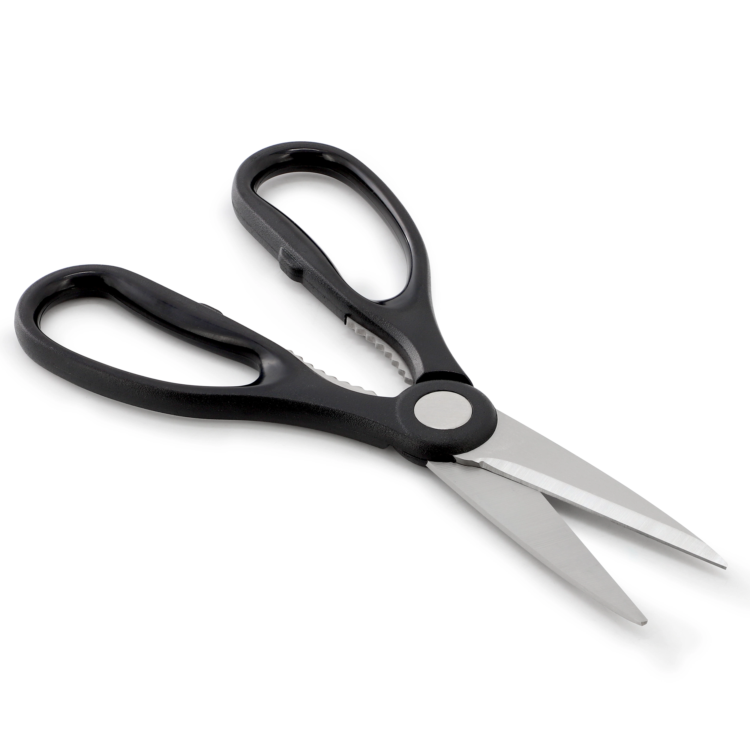 Oster Eddington 2 Piece Stainless Steel Cleaver and Scissors Set with Ridged Handles