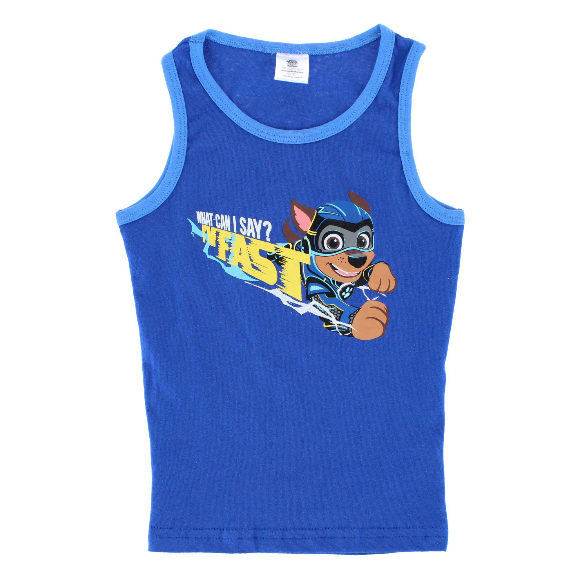 Textiel Trade Boy's Paw Patrol Singlet (2 Pack)