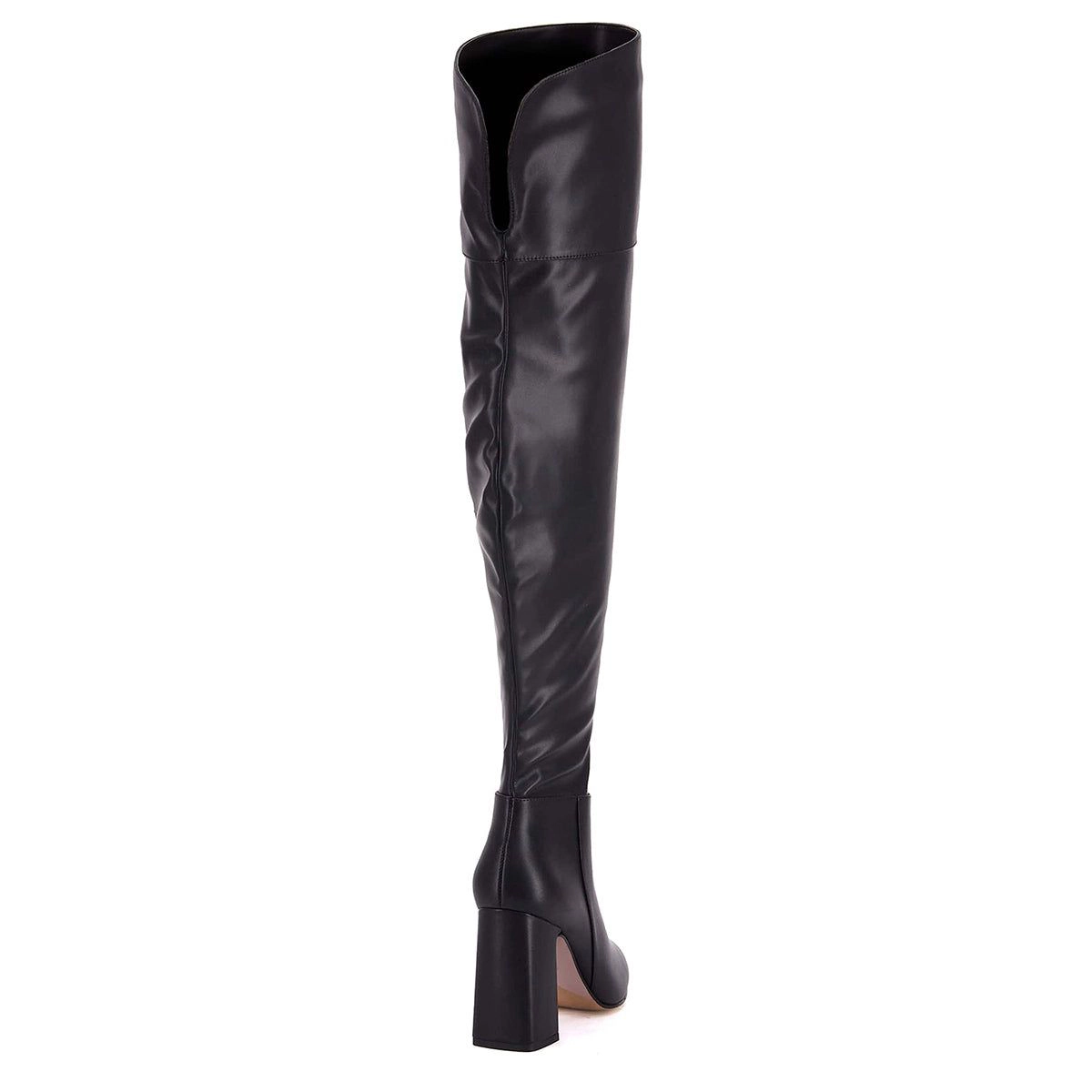 Andrea Over The Knee Leatherette Boots