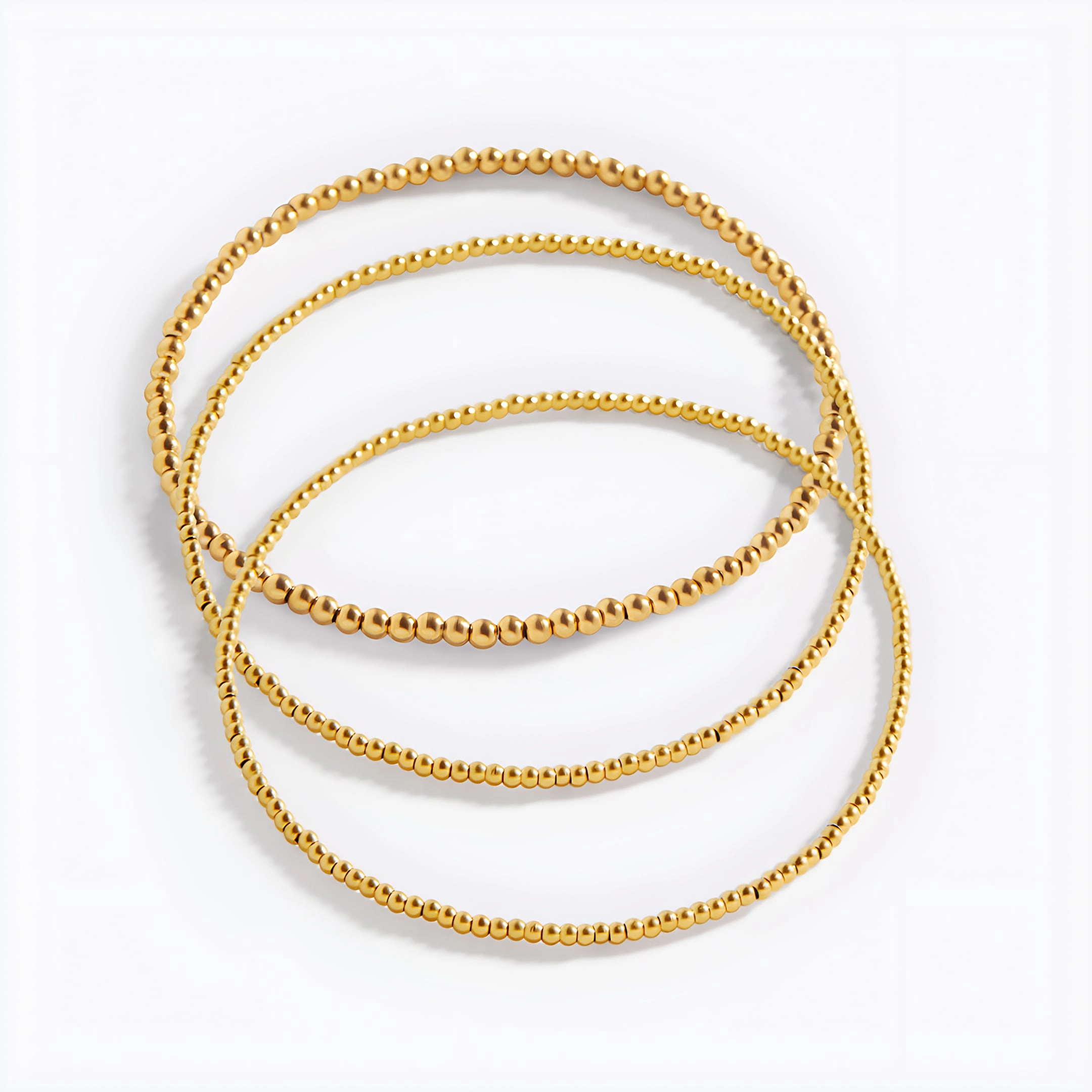 Mint & Lily Women's Beaded Bracelet Stacking Set