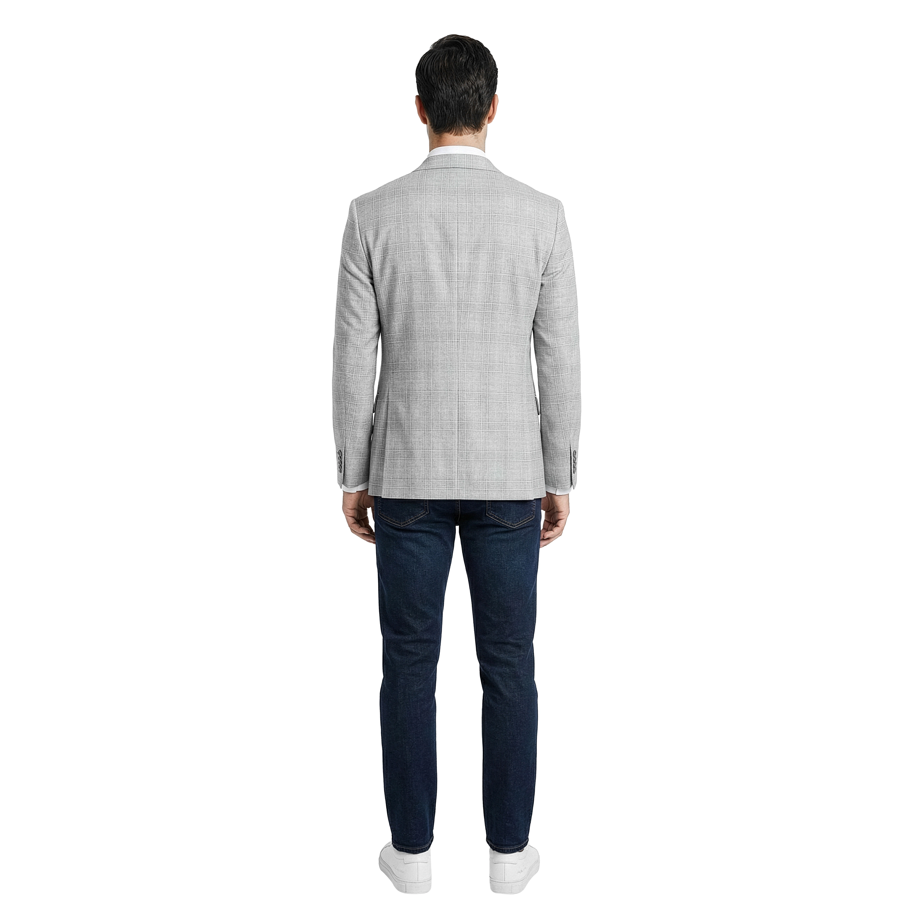 Zegarie Mens Regular Fit Plaid Sport Coat