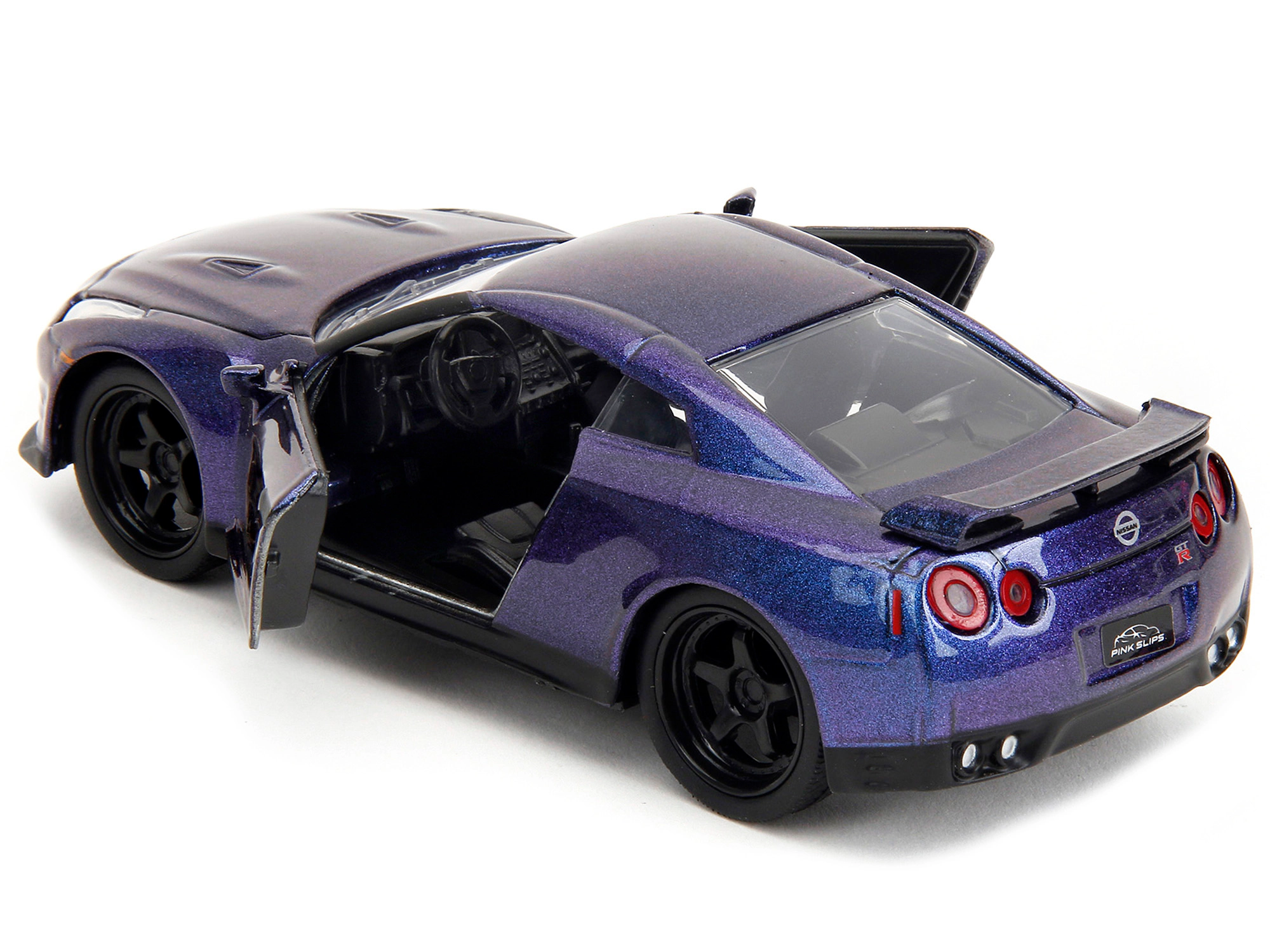 Jada 2009 Nissan GT-R (R35) Purple Metallic "Pink Slips" Series 1/32 Diecast Model Car by Jada