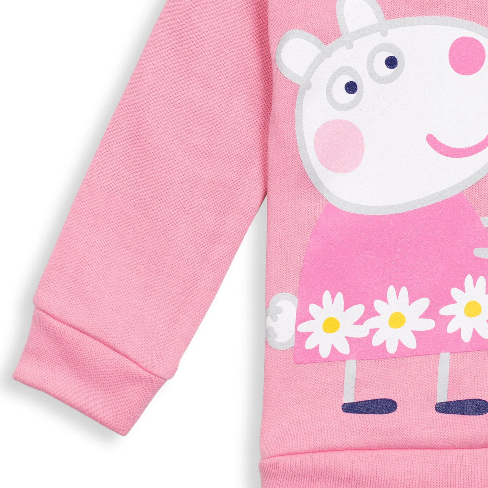 Peppa Pig Girls' 2-Piece Fleece Hoodie and Leggings Set