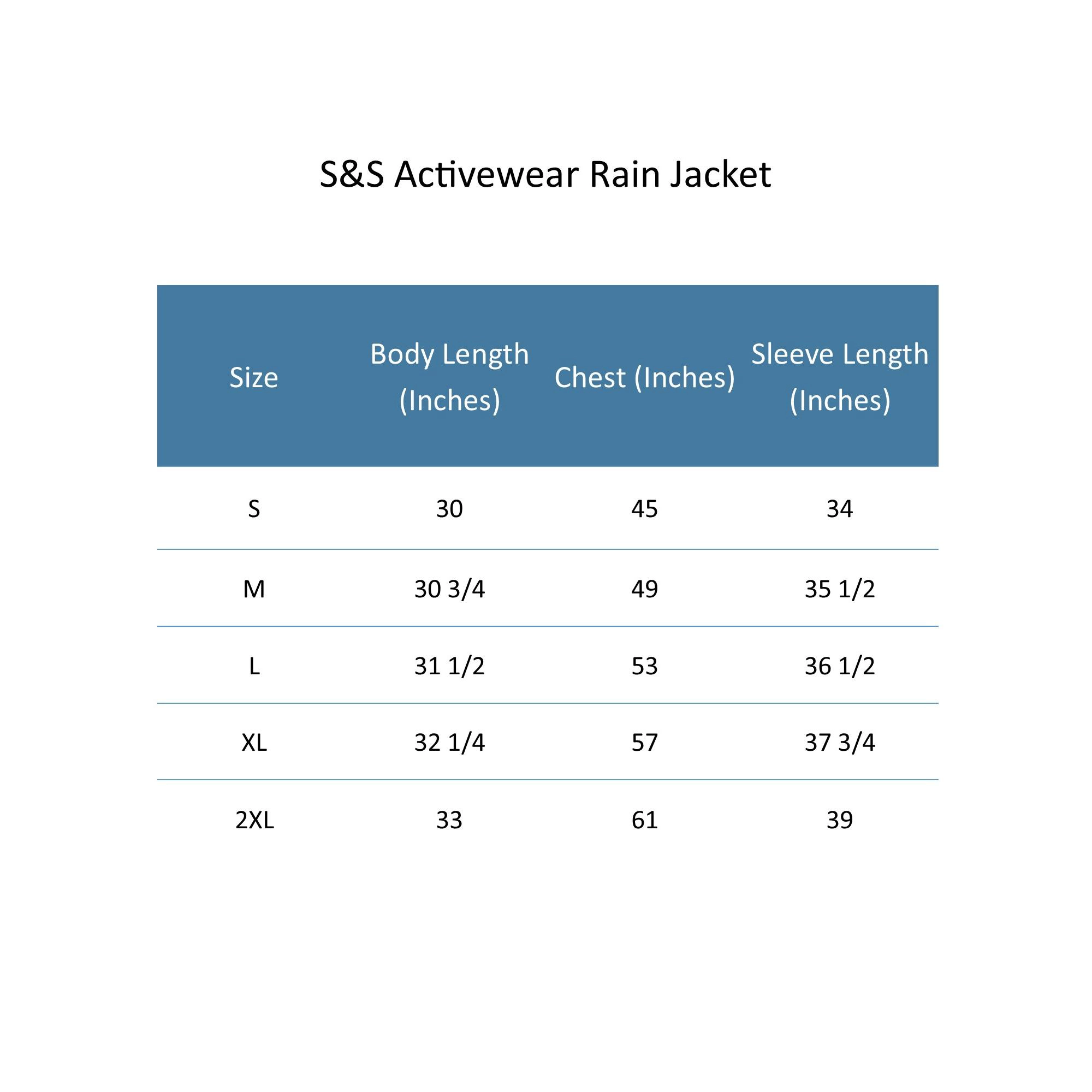 CTM Adult Reusable Clear Rain Jacket with Hood