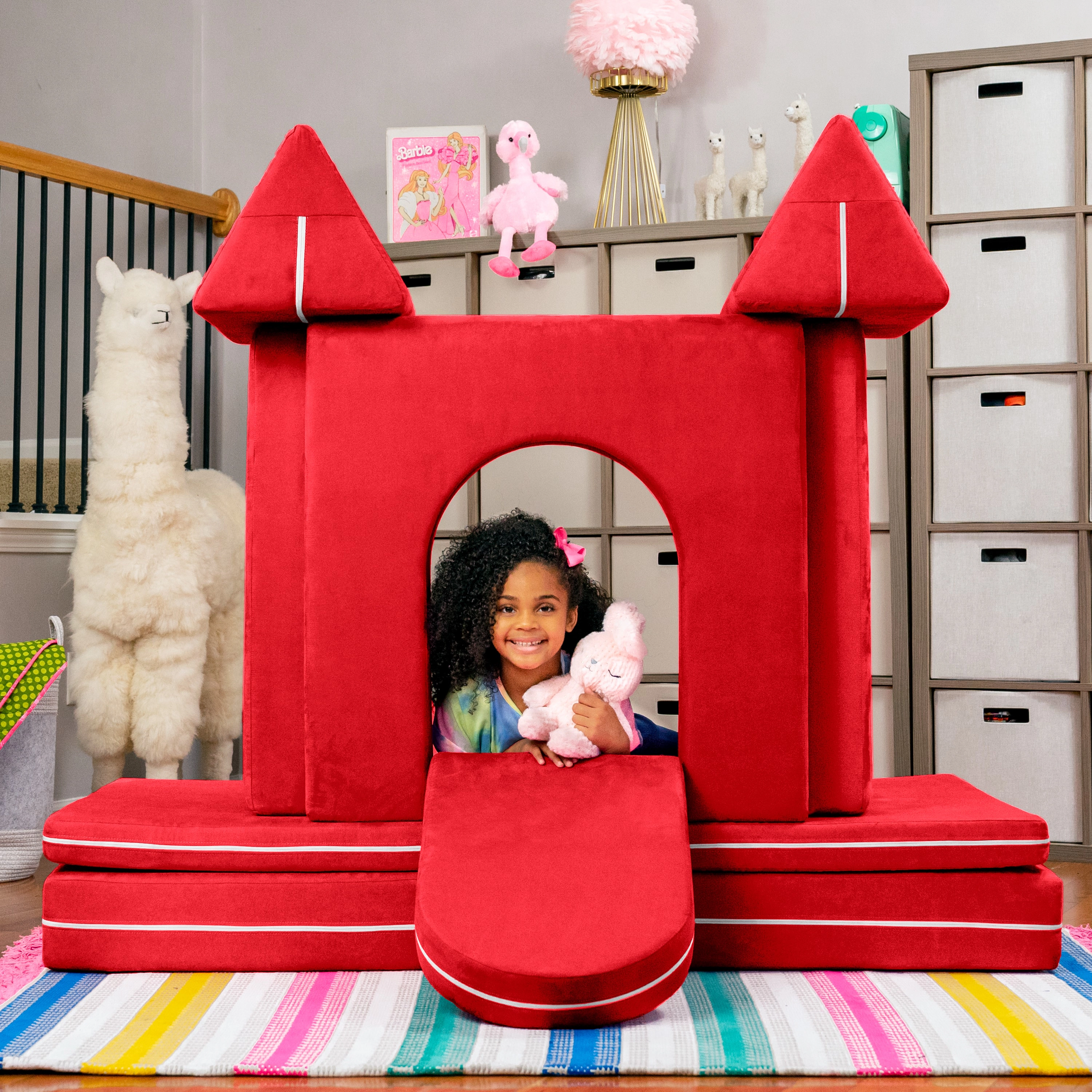 Zipline Playscape Castle Gate - Playtime Furniture for Imaginative Kids