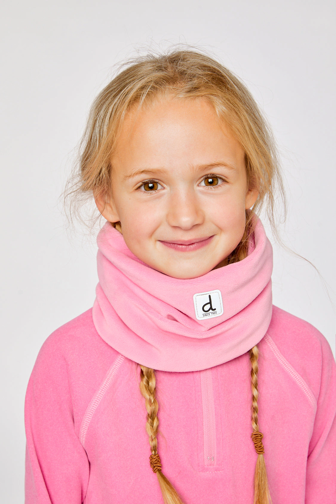 Deux par Girls Tube-Style Polar Fleece Neckwarmer 7-16 Years